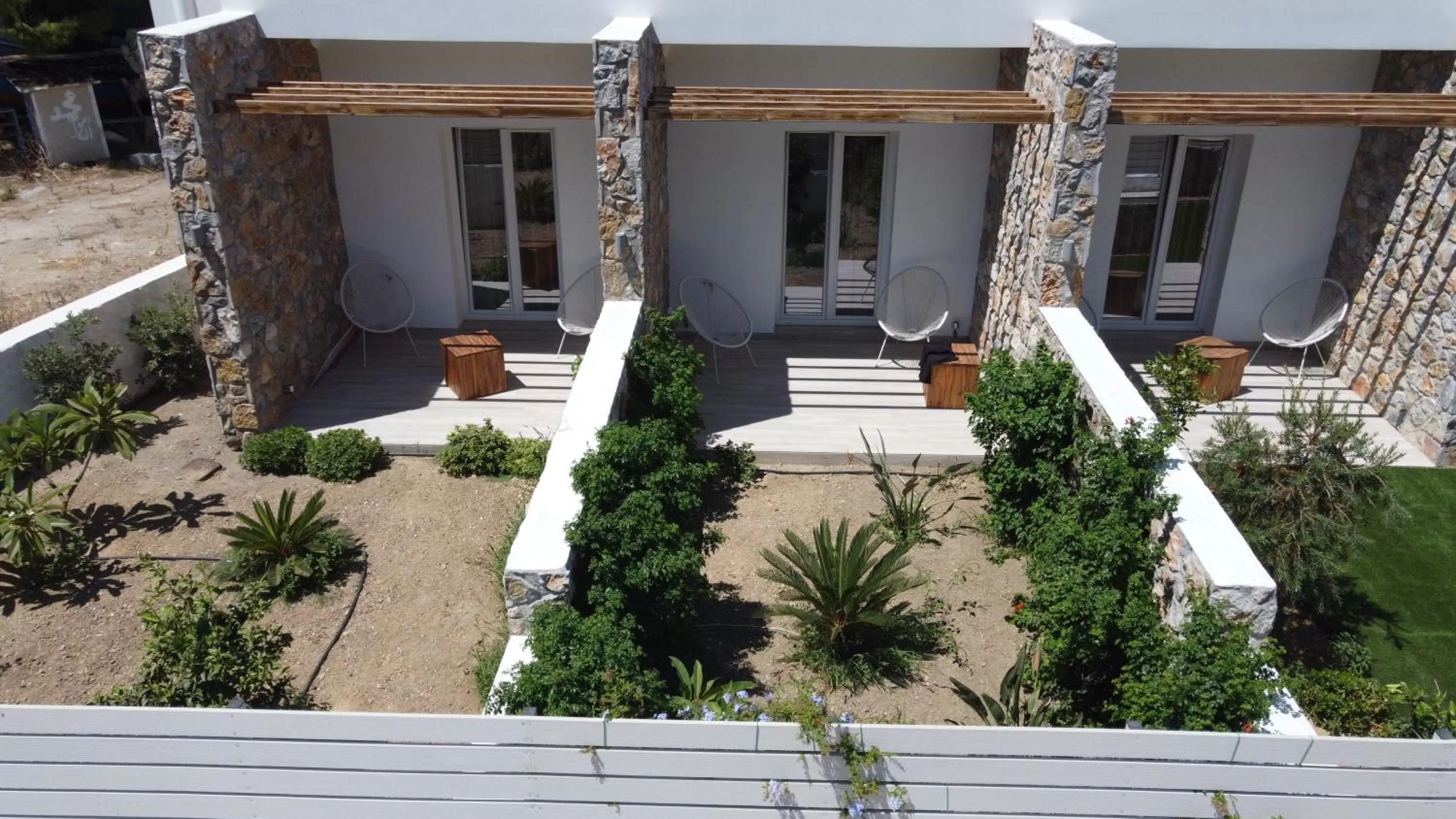 Garden view in AELLIA HOTEL & SUITES LEROS