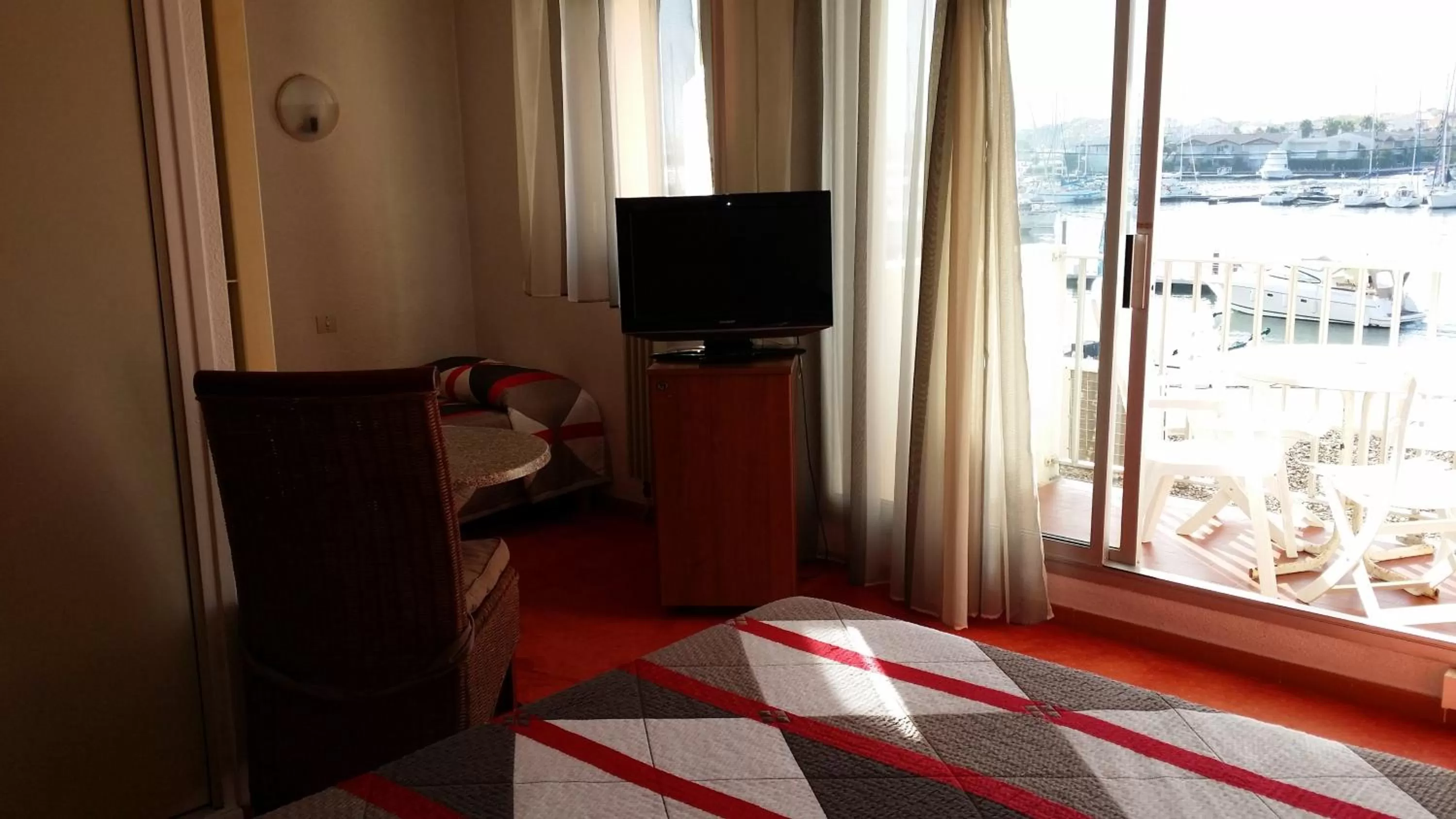 Decorative detail, Bed in La Voile D' Or