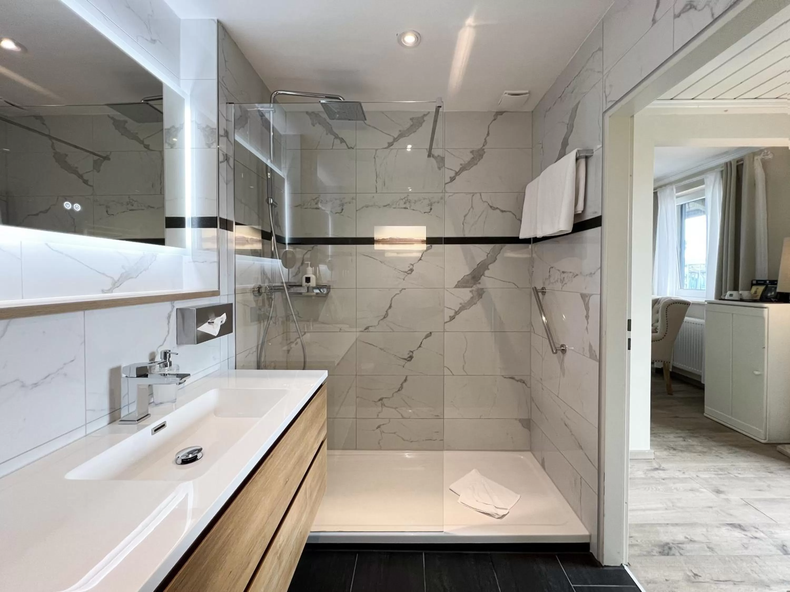 Bathroom in Hotel Schlossblick Chiemsee