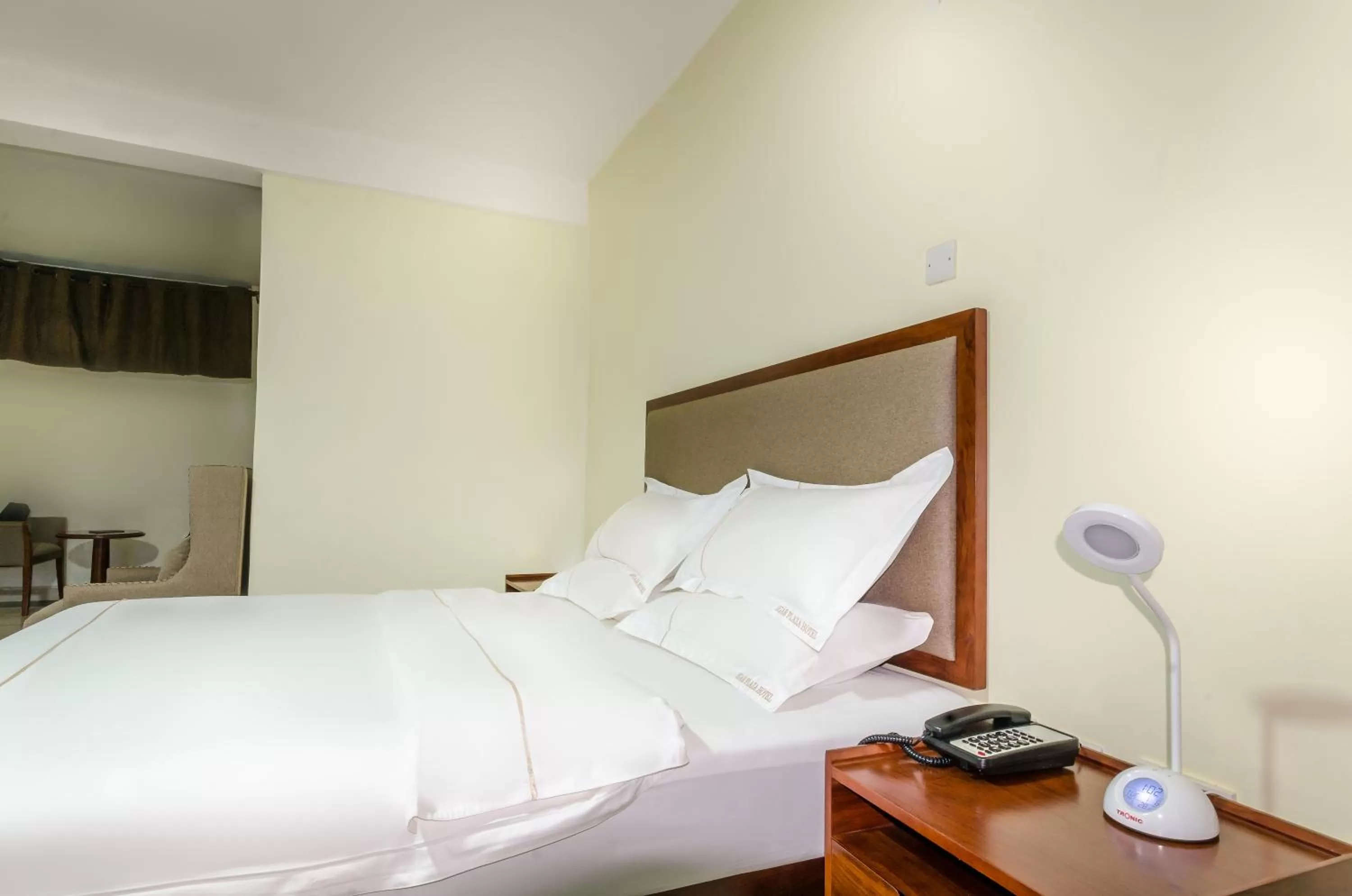 Seating area, Bed in Igar Plaza Hotel