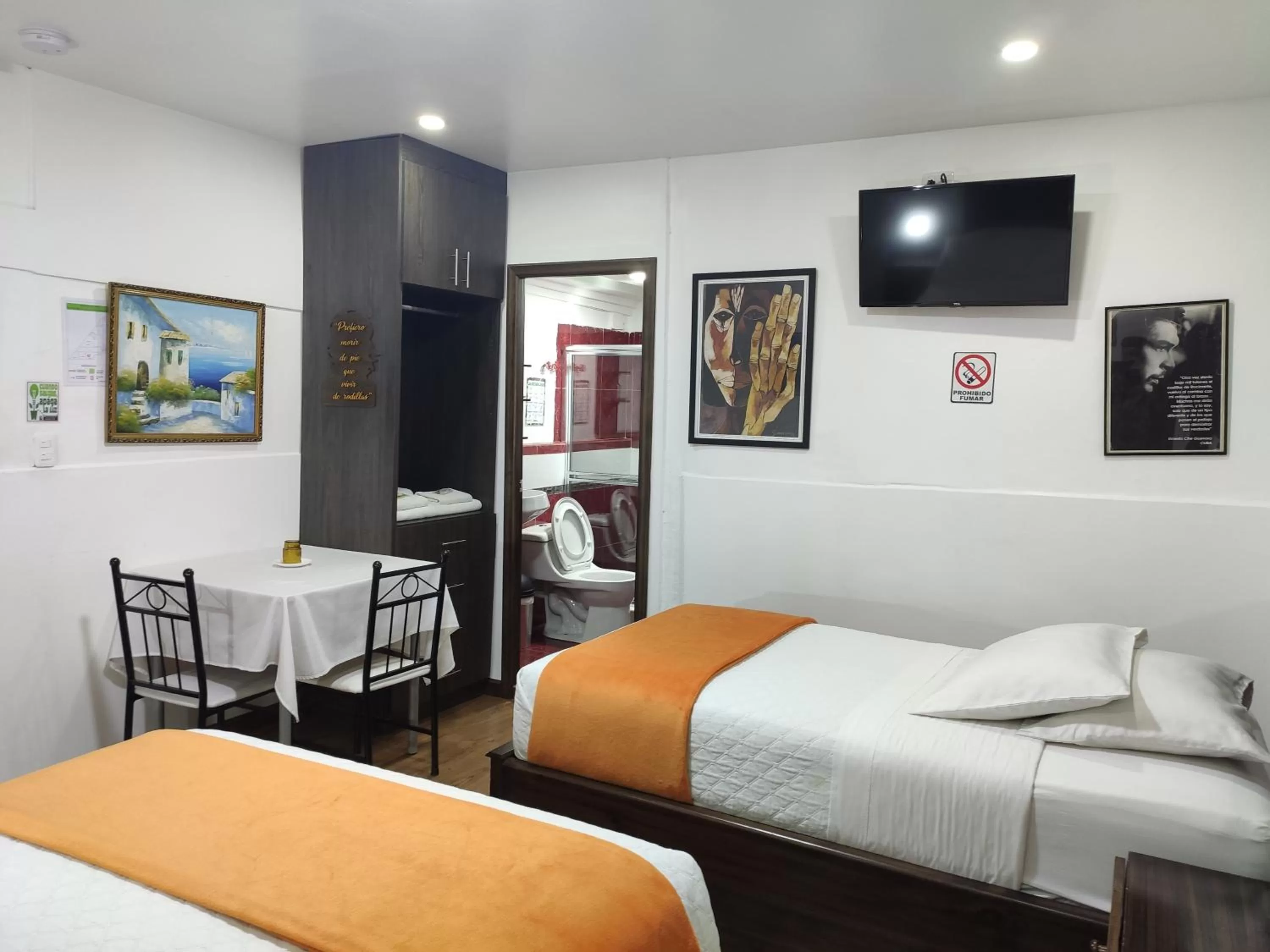 Bed in Hotel el Che No apto para corruptos