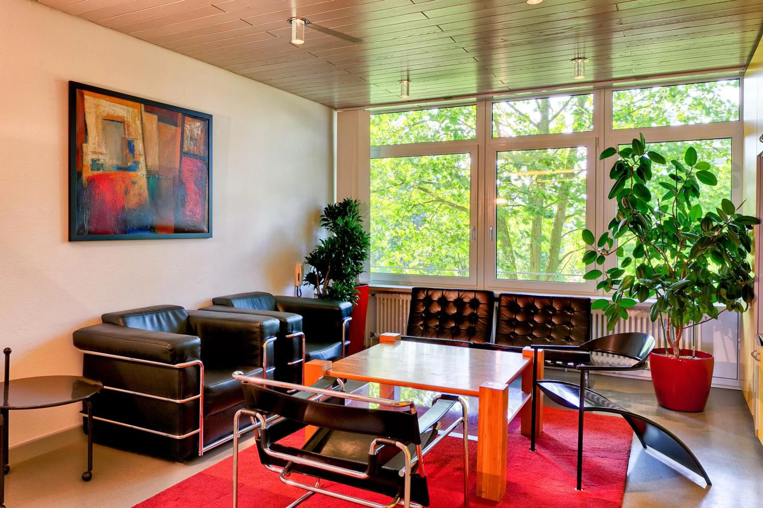 Lobby or reception in Hotel ISG Heidelberg