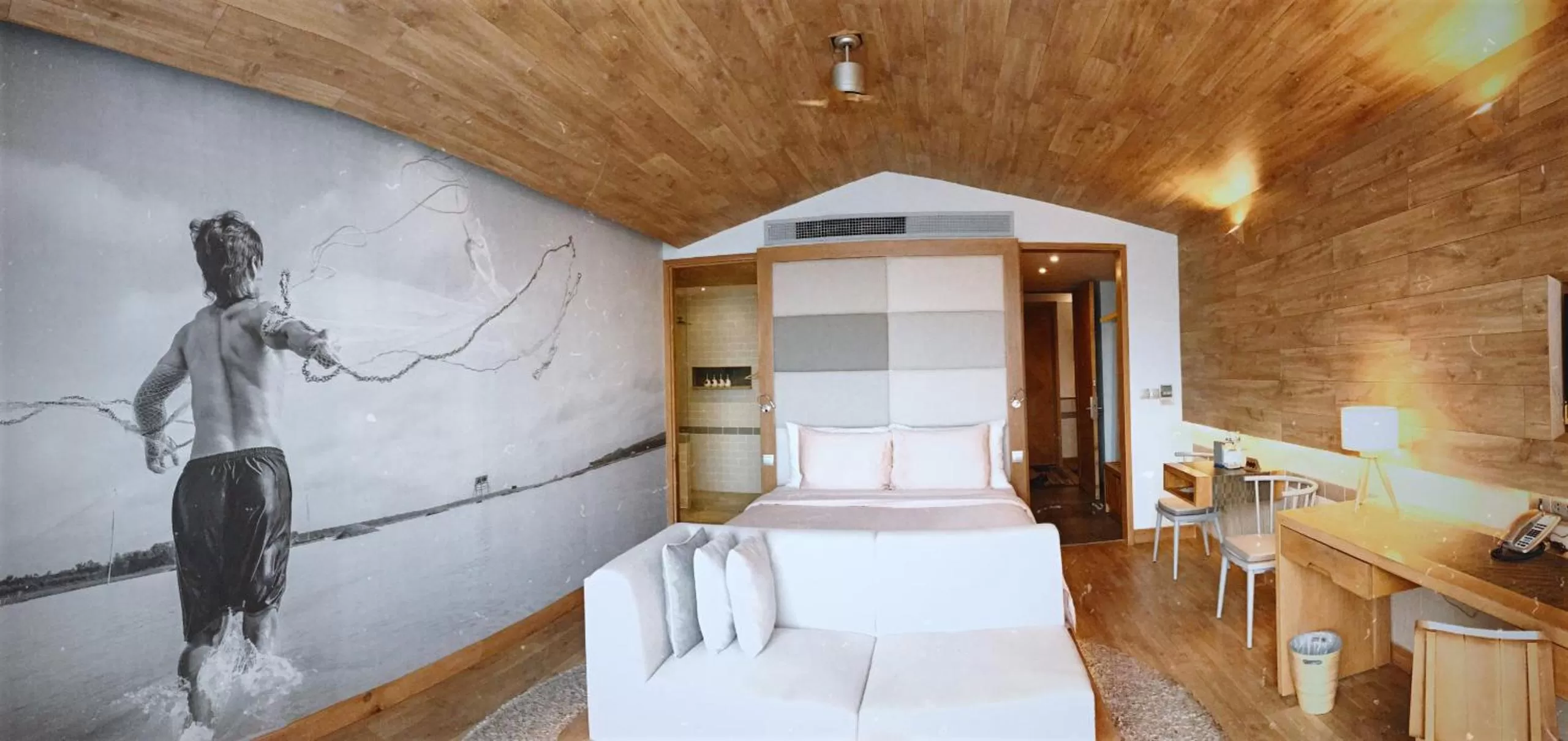 Bed in Fusion Suites Saigon