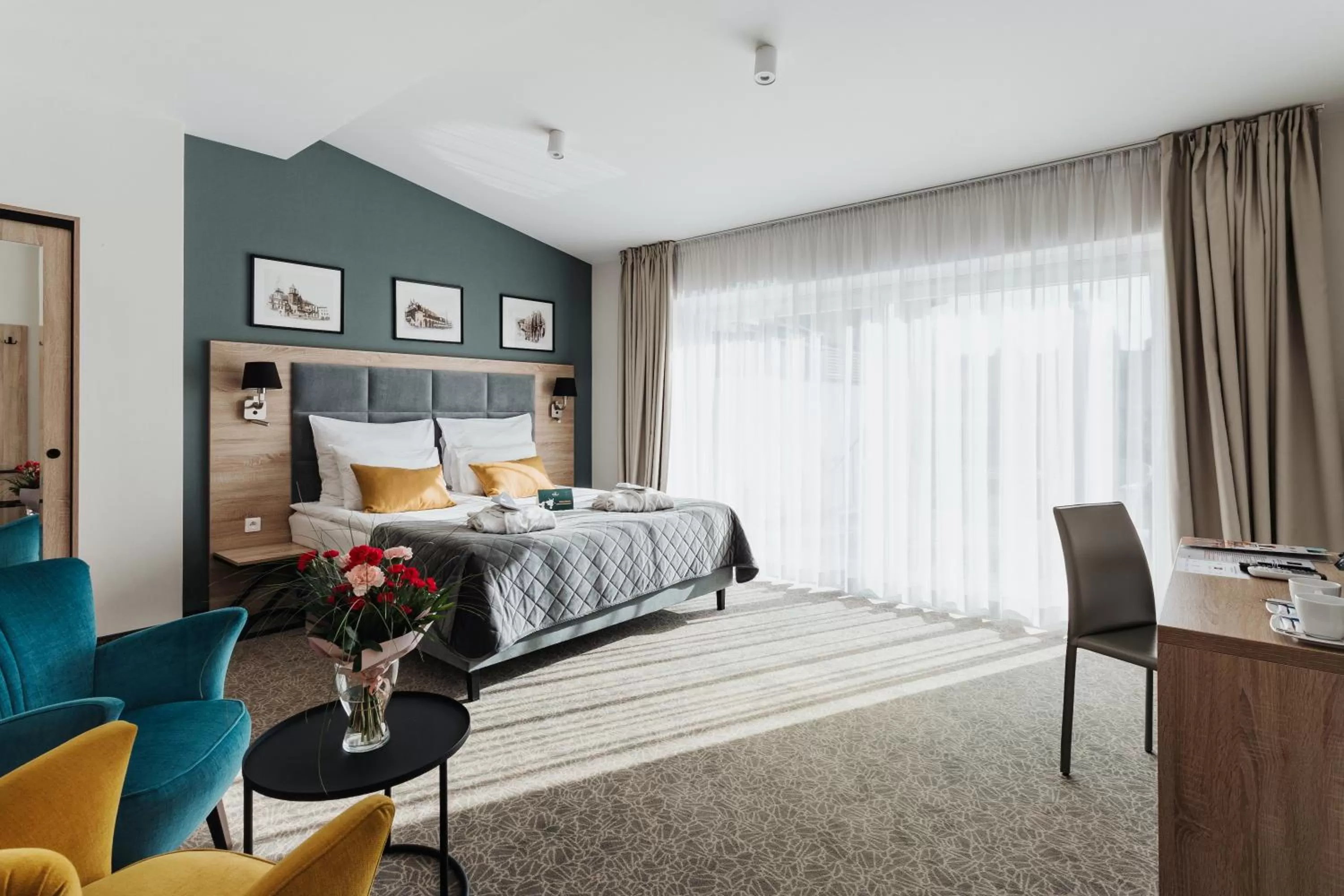 Photo of the whole room, Bed in Hotel 32 Kraków Old Town