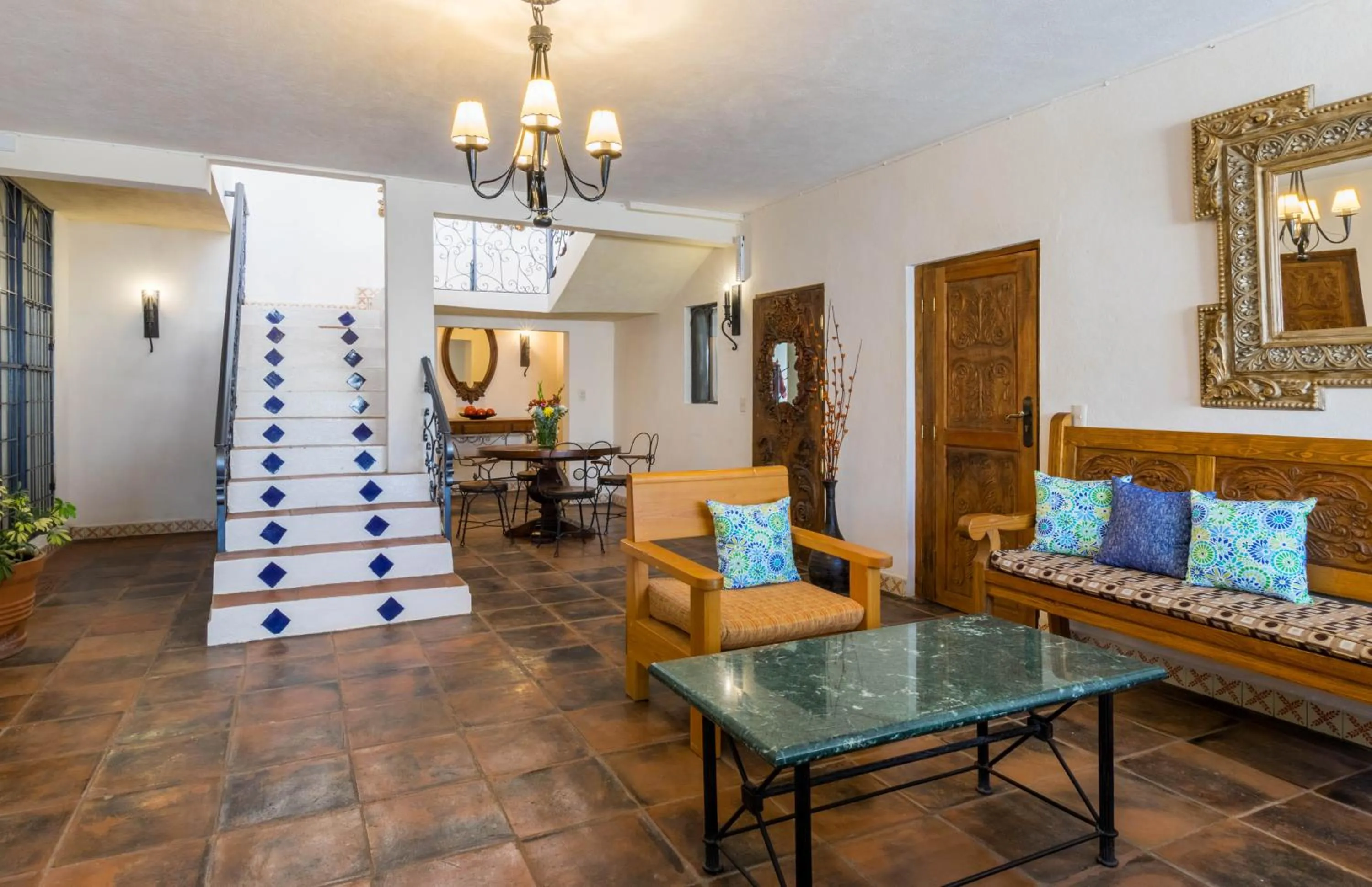 Decorative detail in Hotel Casa Santamaría