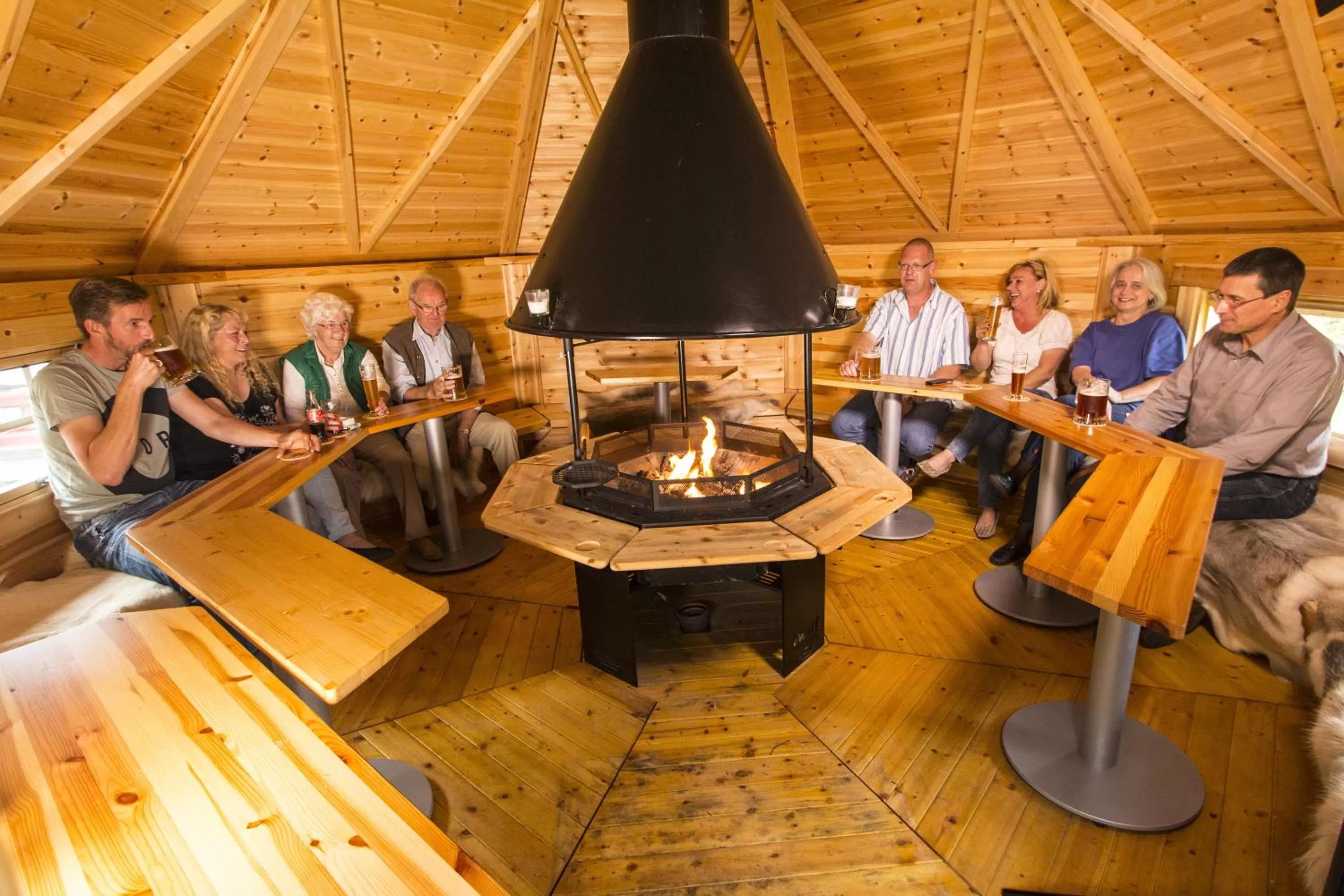 BBQ facilities in Frommanns Landhotel