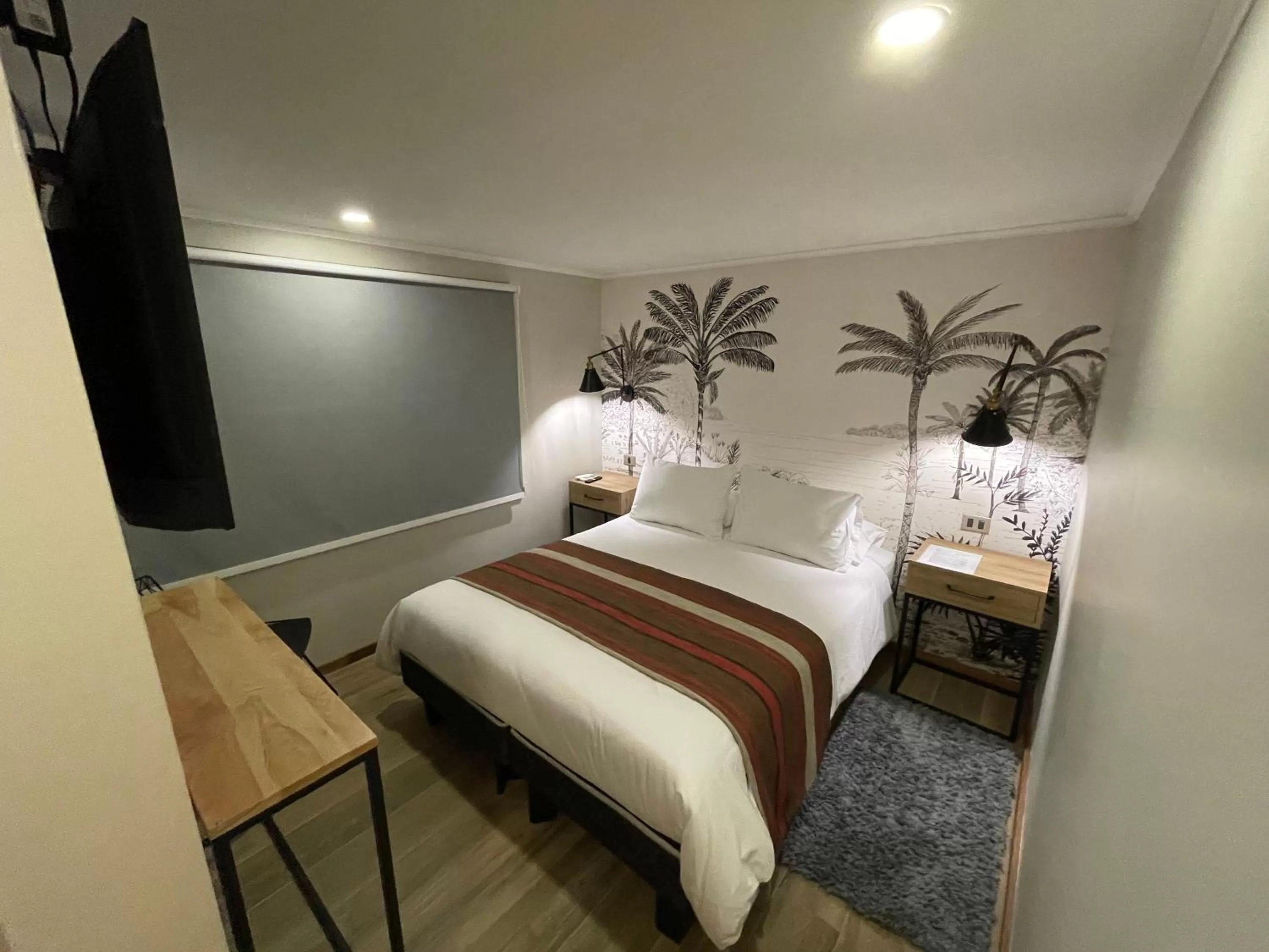 Bedroom, Bed in Mawün Hotel Pucón