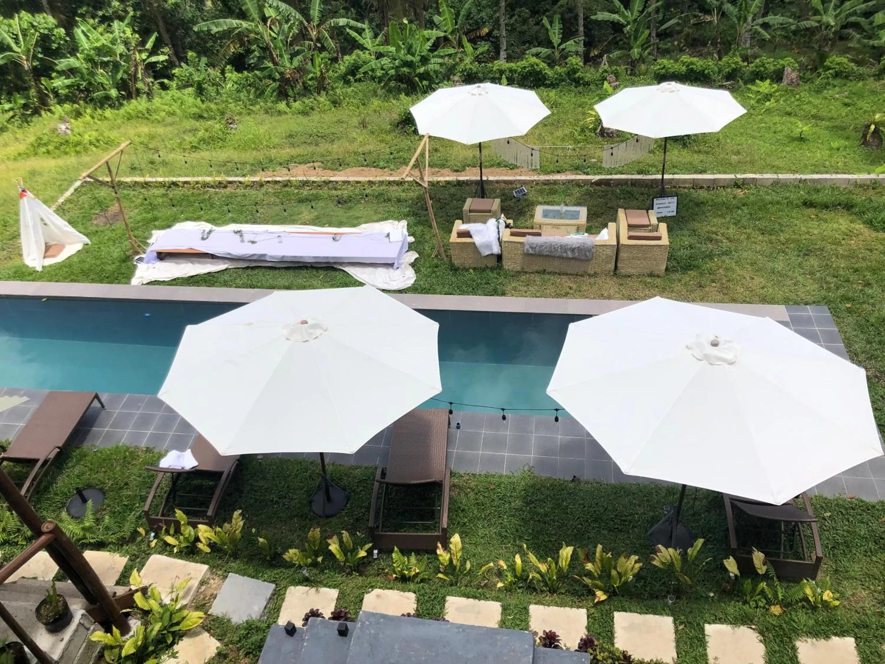 Patio, Pool View in Bintana sa Paraiso Binunsaran