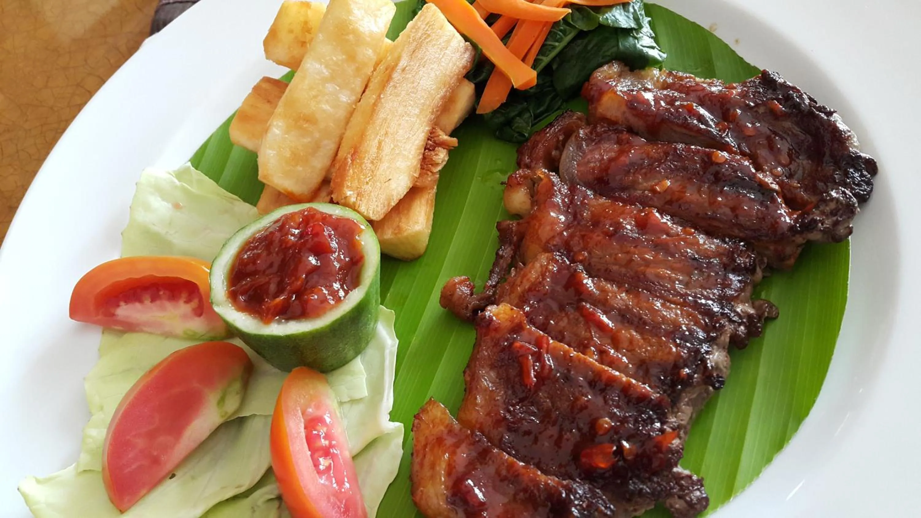 Food in Sarasvati Borobudur