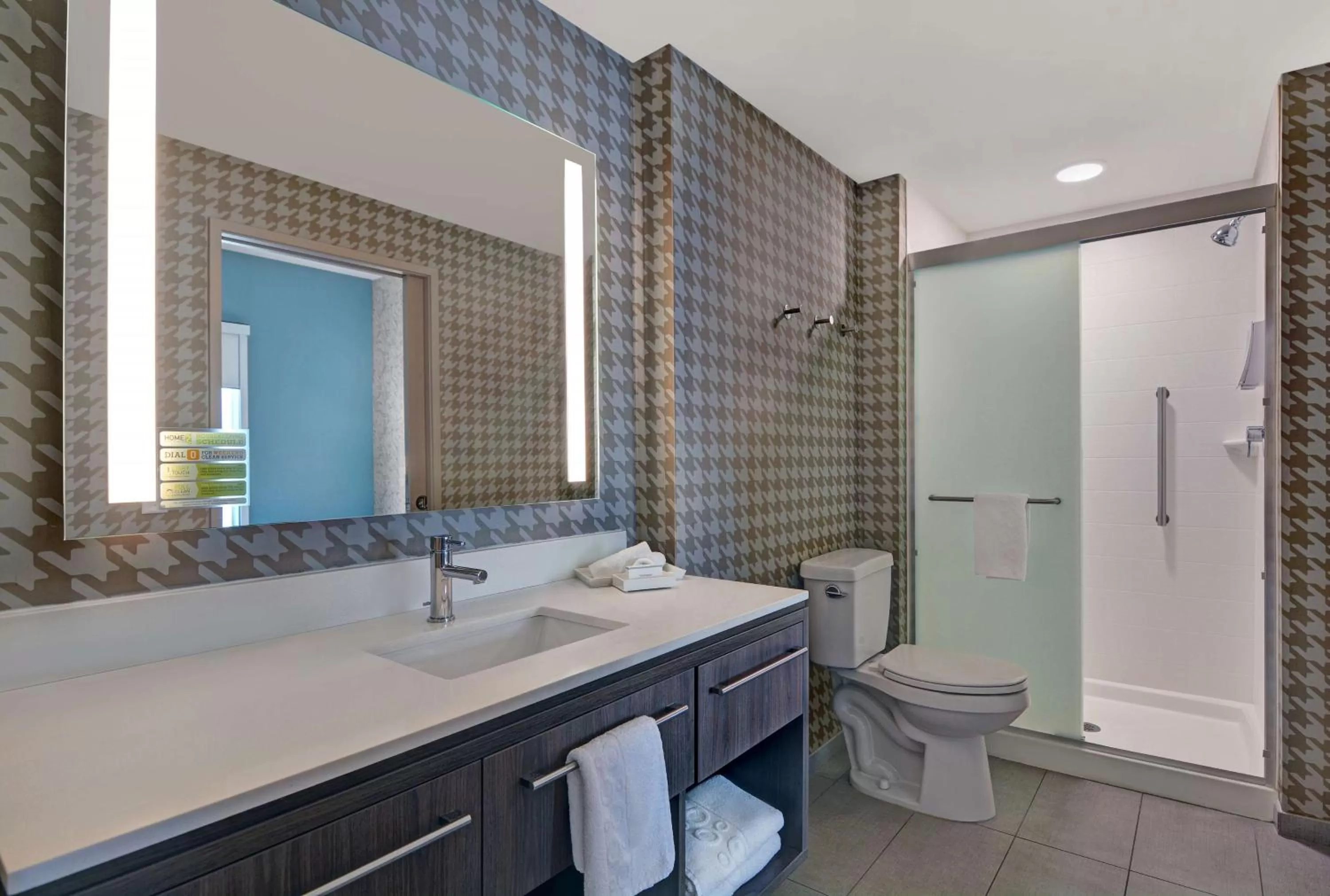 Bathroom in Home2 Suites By Hilton Richmond Hill Savannah I-95