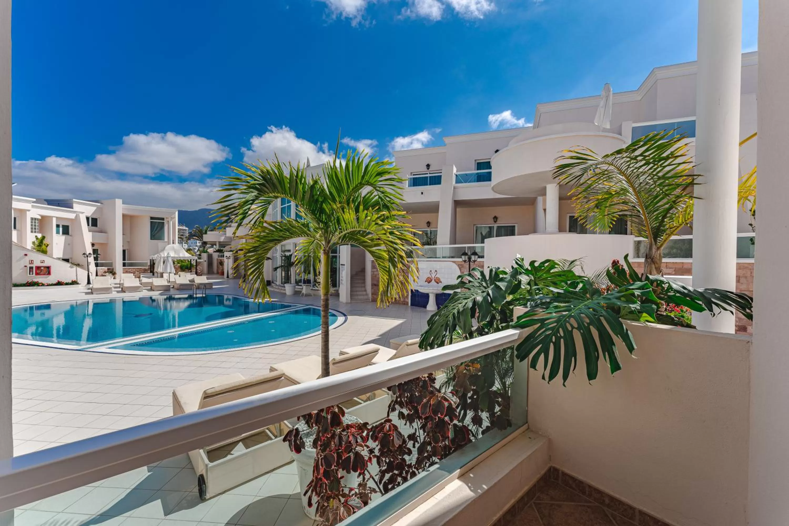 Balcony/Terrace in Flamingo Suites Boutique Hotel