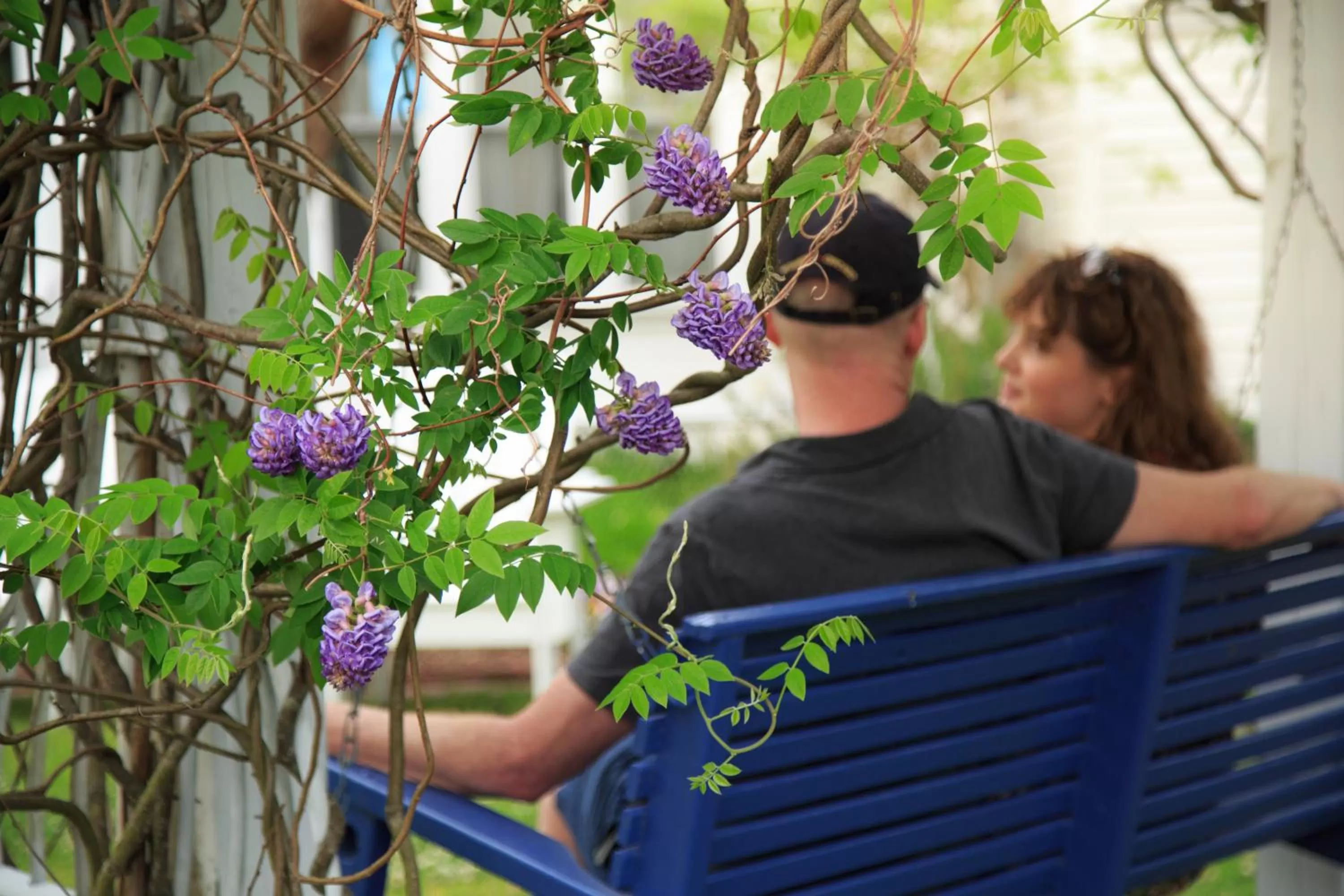 People in White Doe Inn Bed & Breakfast