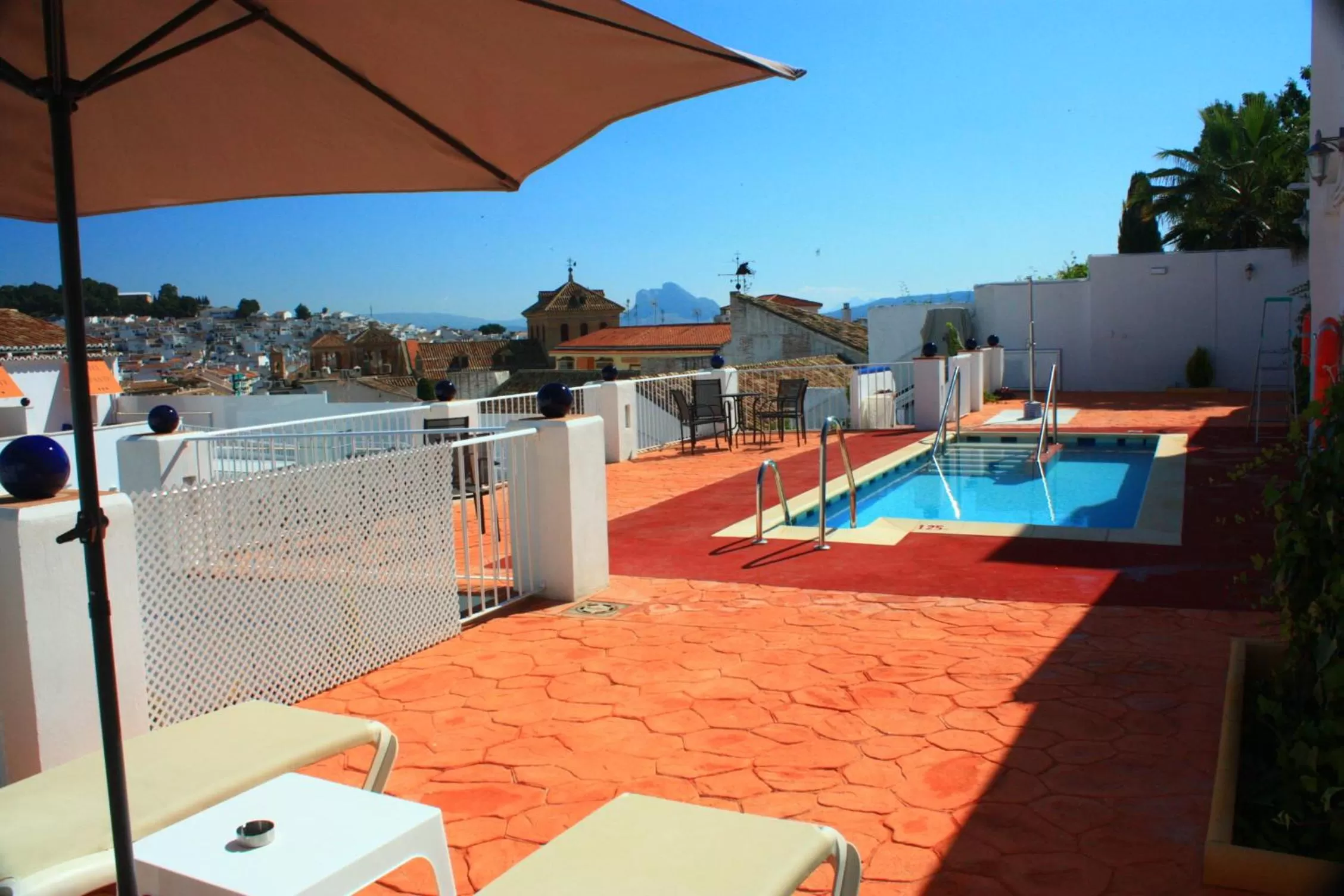 Balcony/Terrace in Hotel Infante Antequera