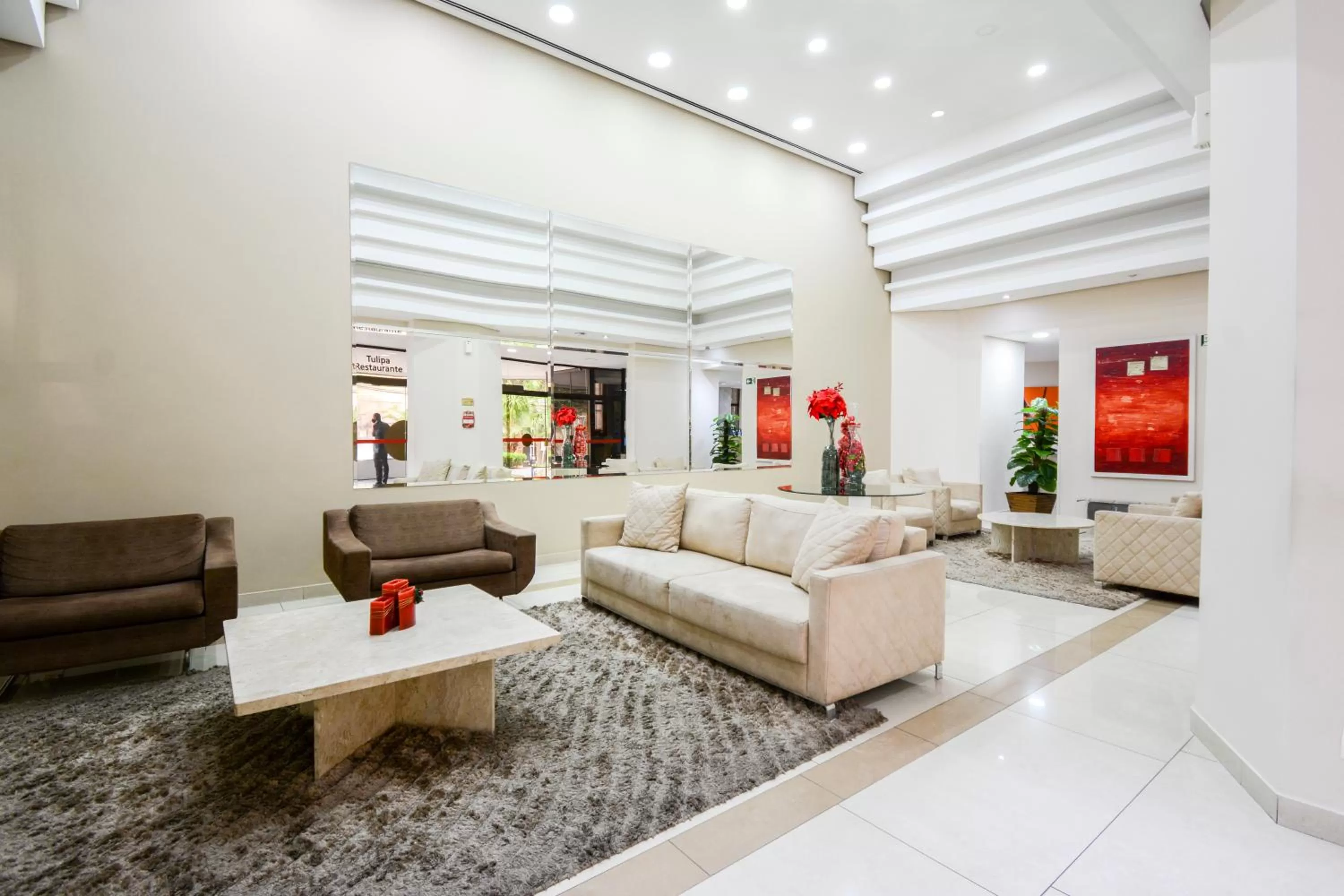 Lounge or bar, Seating Area in Wall Street Apartments by BnbHost