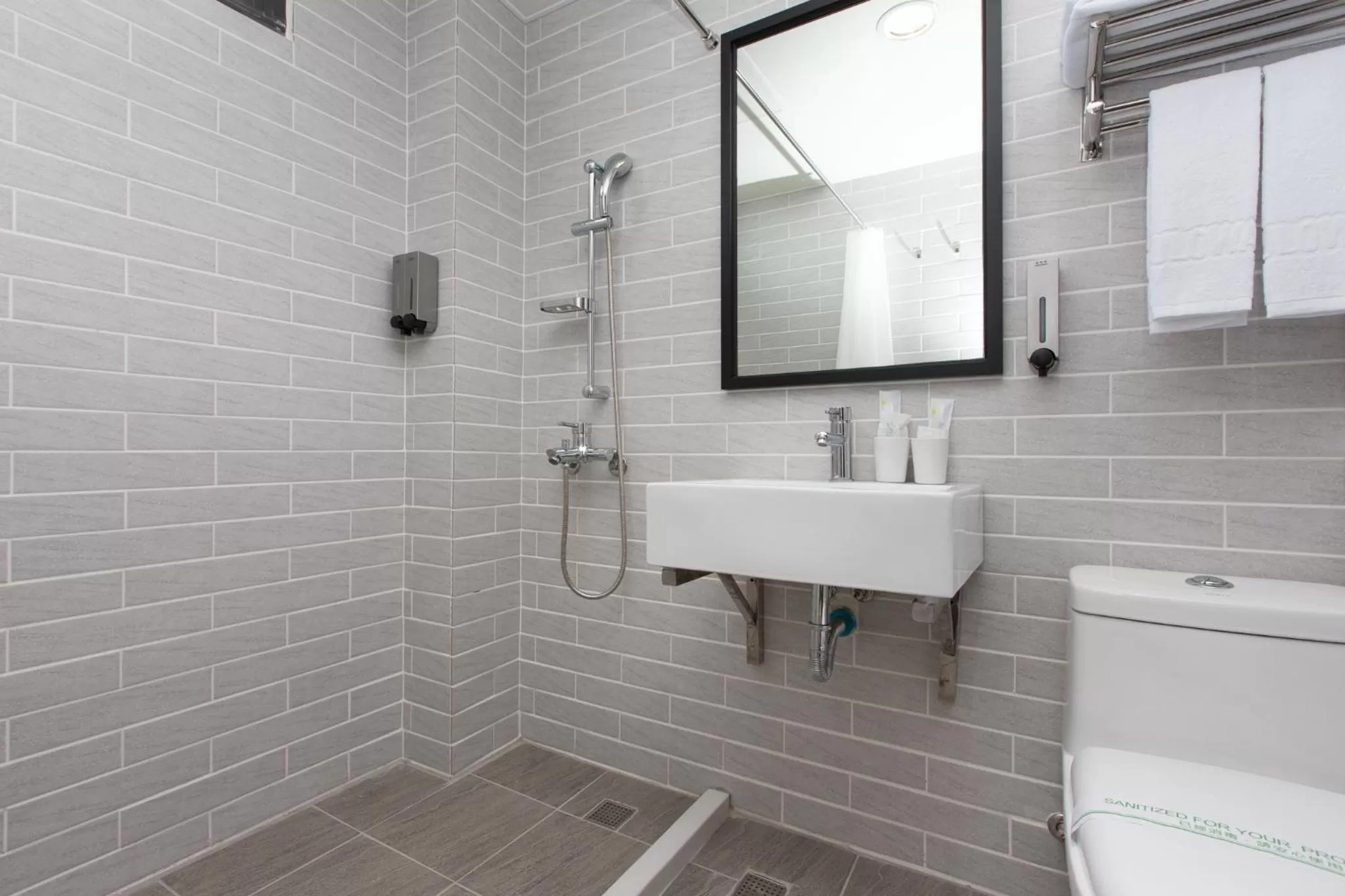 Toilet in Bulowan Hotel