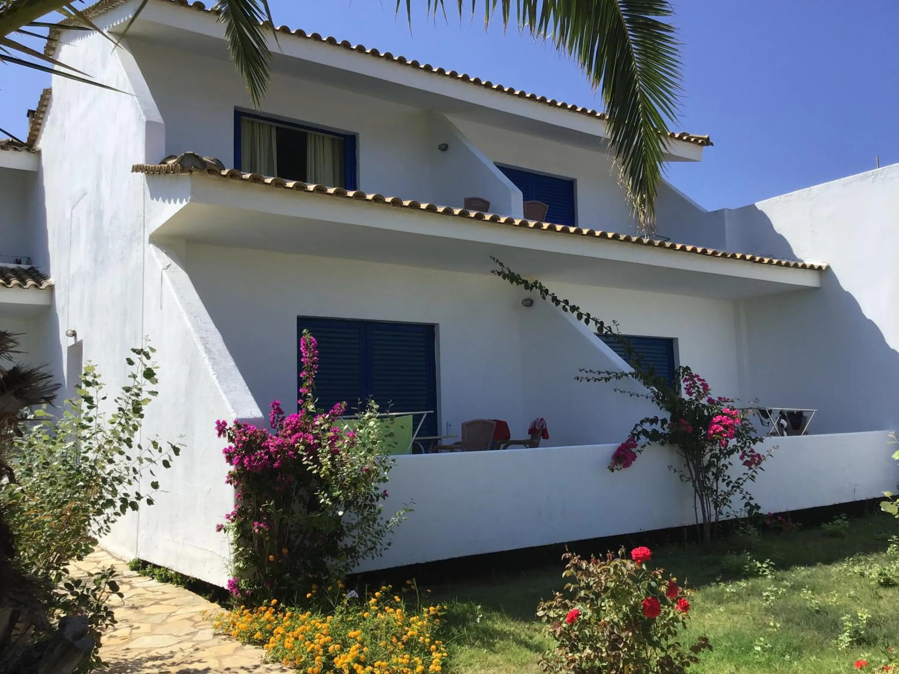 Garden view in Hotel Oasis