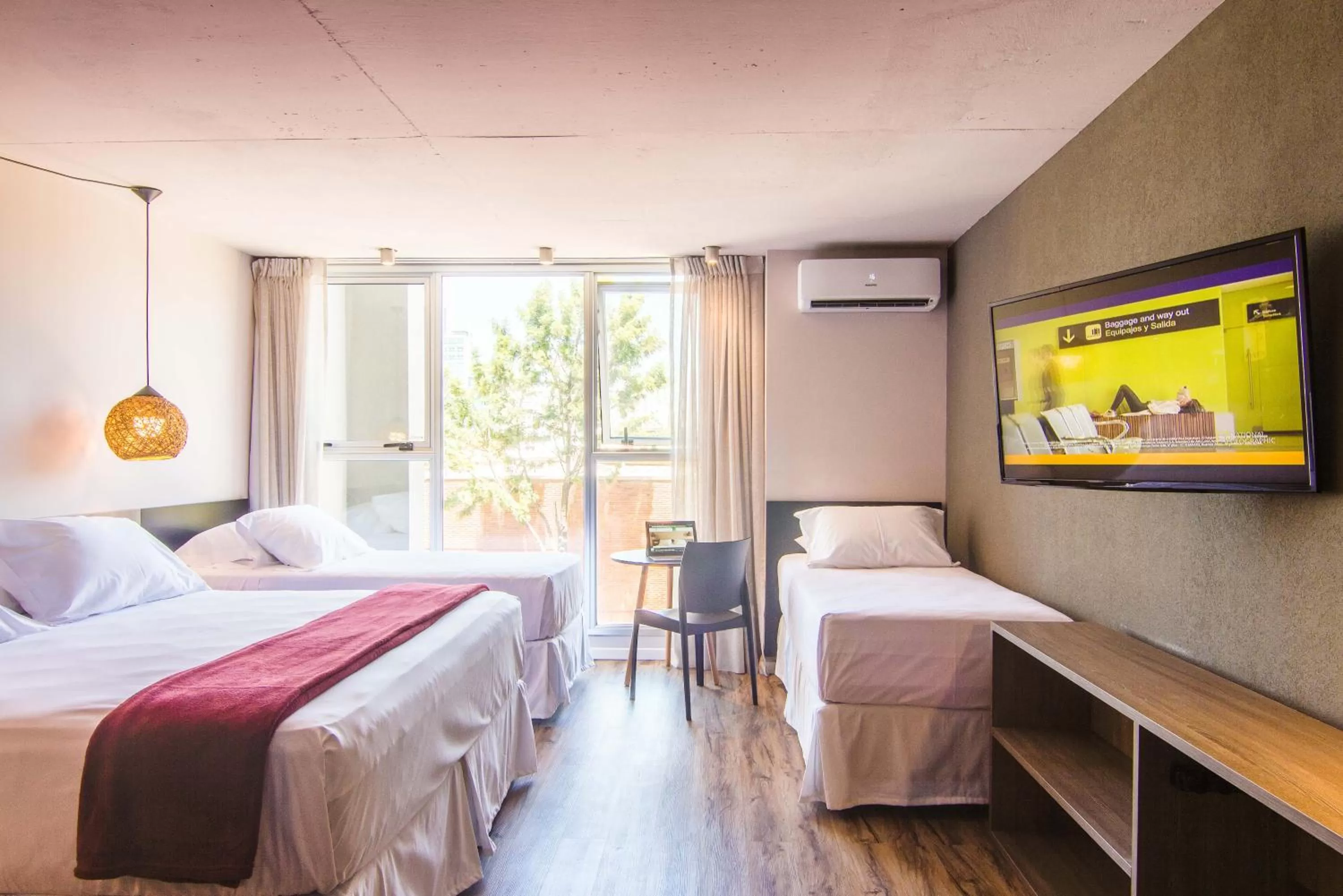 Decorative detail, Bed in Hotel Ciudadano Suites