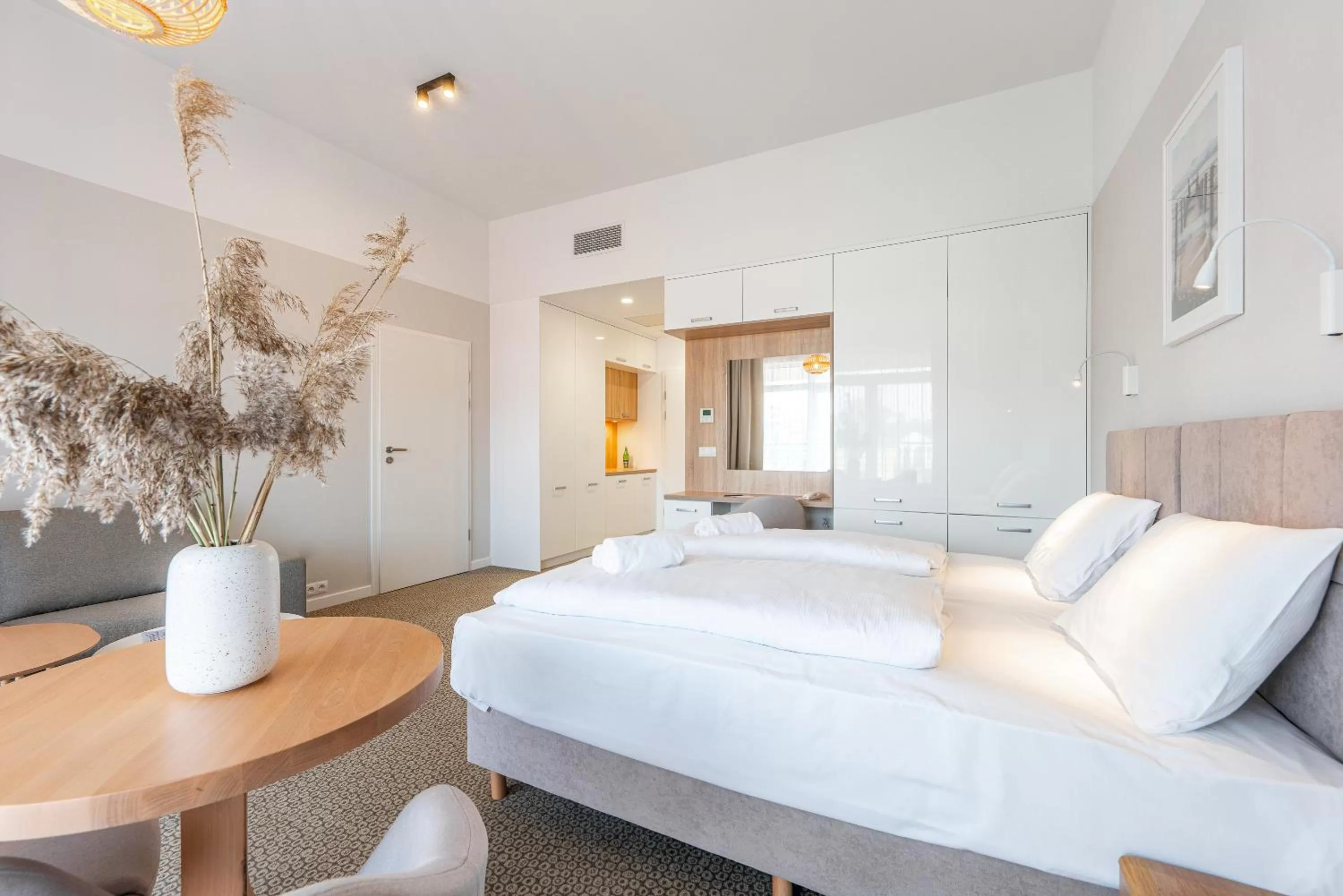 Bed in Molo Park Aparthotel