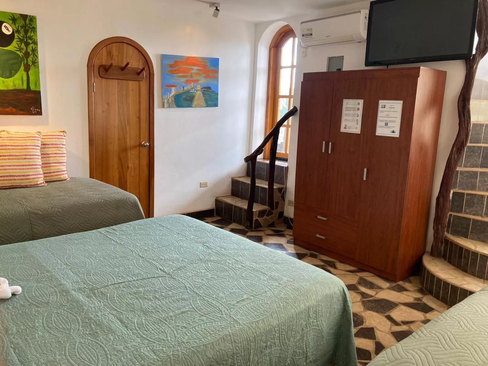 Bed in La Fortaleza De Haro