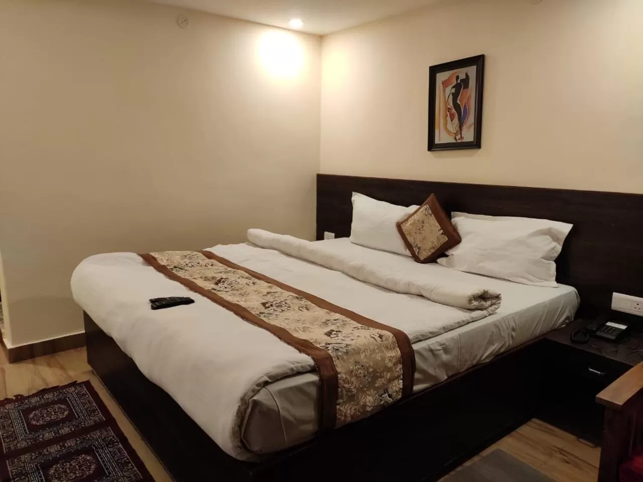 Bedroom, Bed in Hotel The Narayani Continental