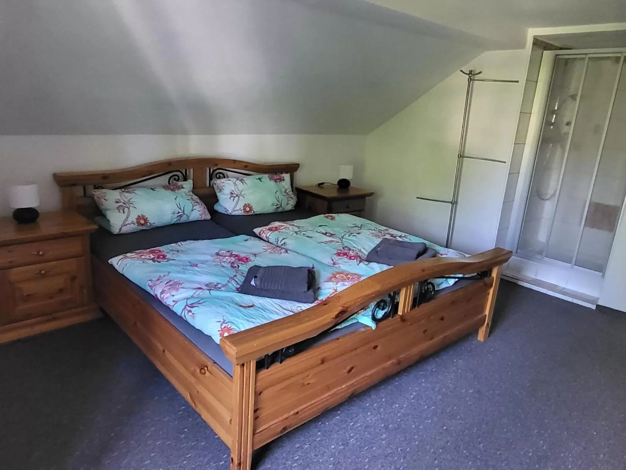 Bed in Gasthaus Staufenbrücke