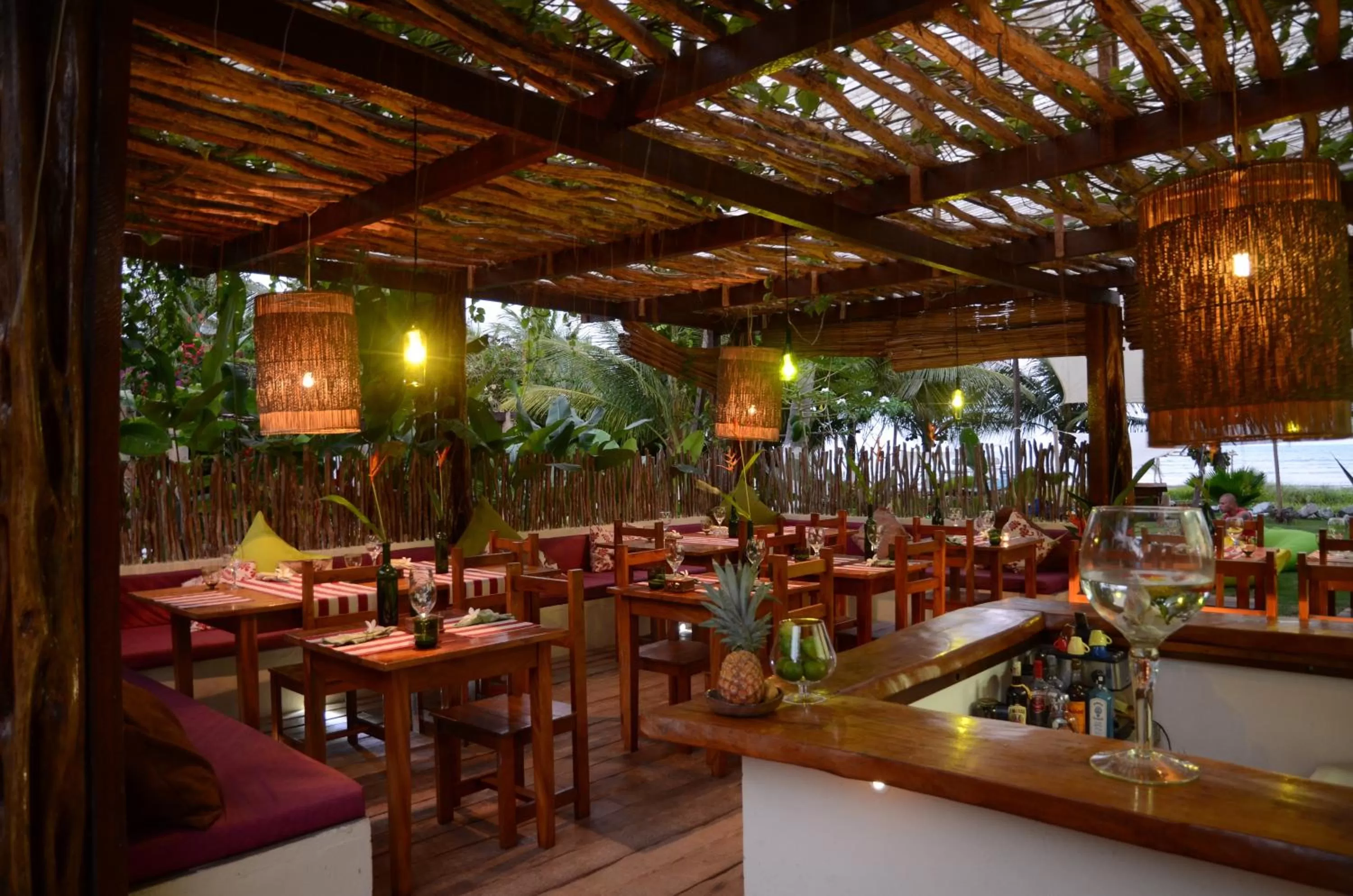 Restaurant/places to eat in Praiagogi Boutique Pousada