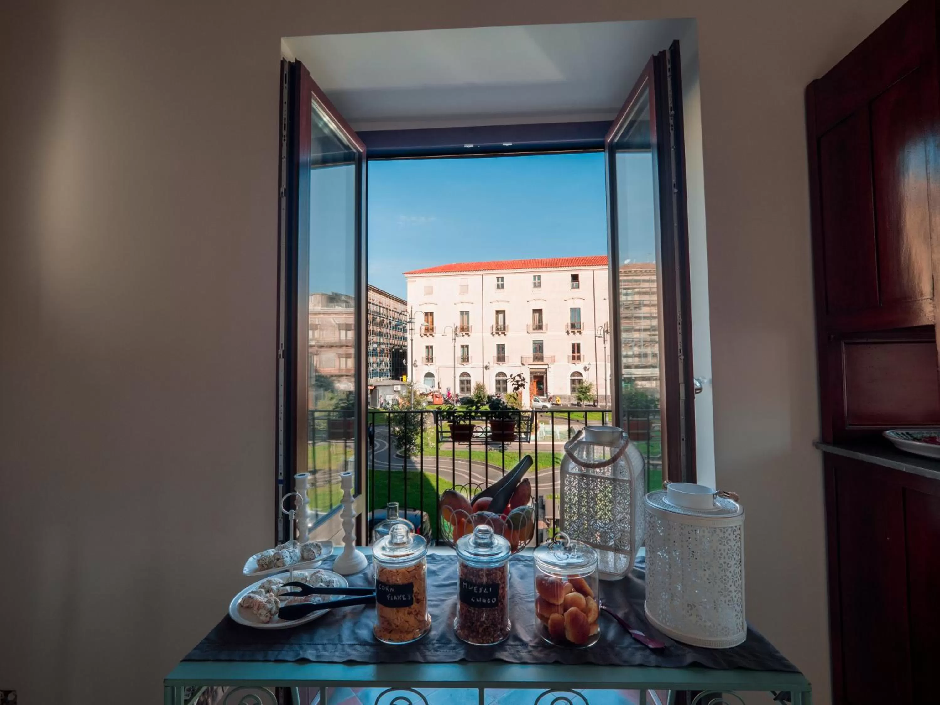 Food close-up in B&B Sciara Larmisi