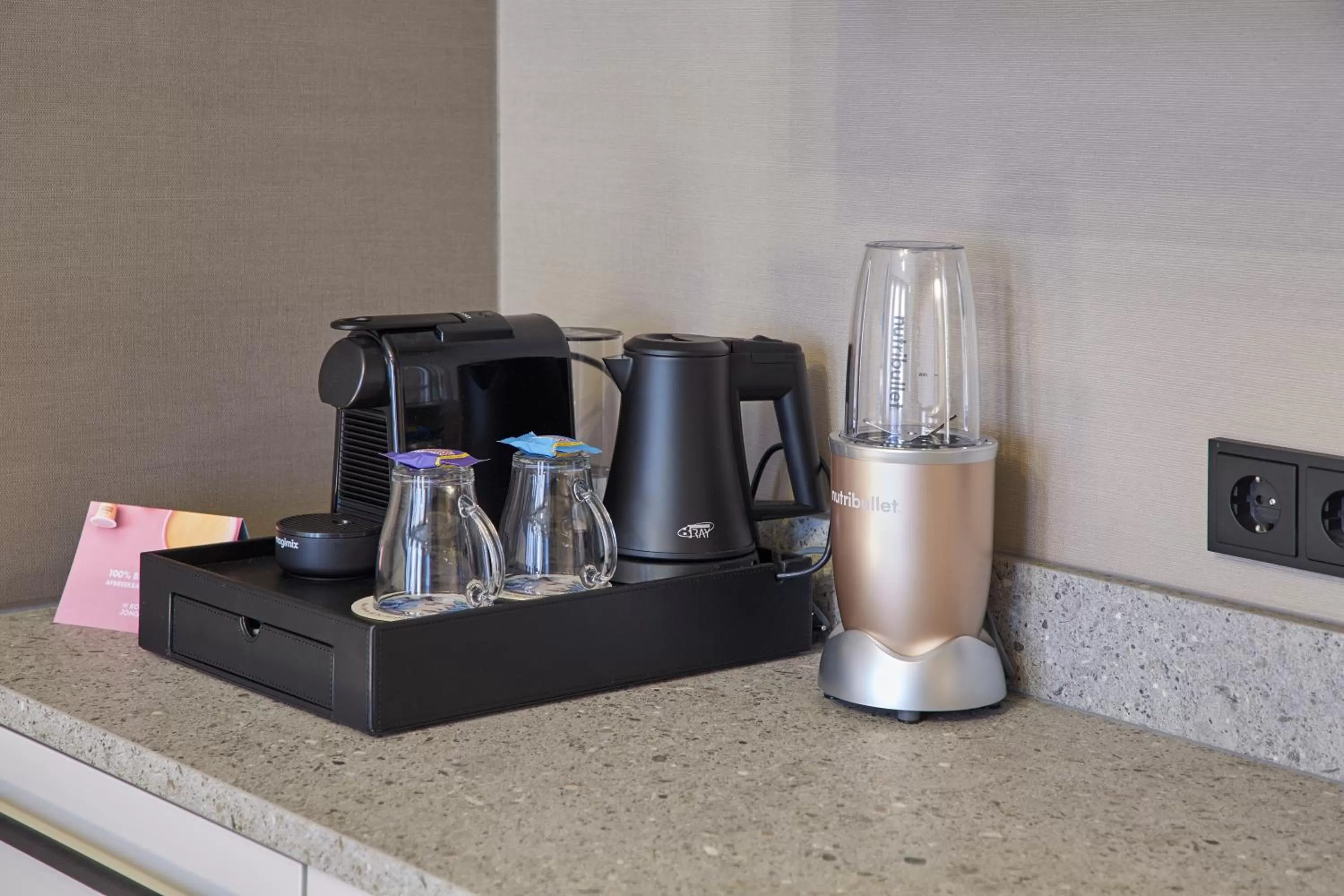 Coffee/tea facilities in Breathe Boutique Hotel