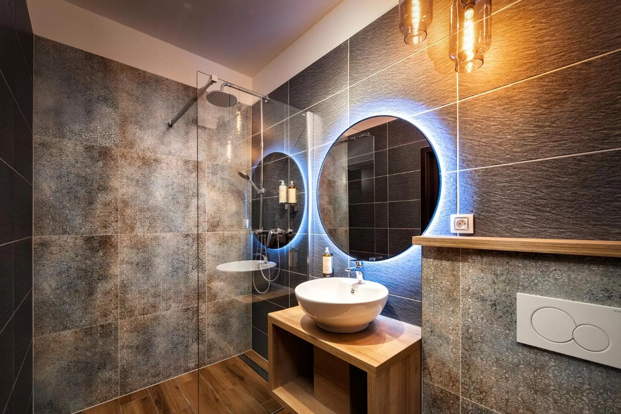 Bathroom in Wine & Wellness hotel Besední dům