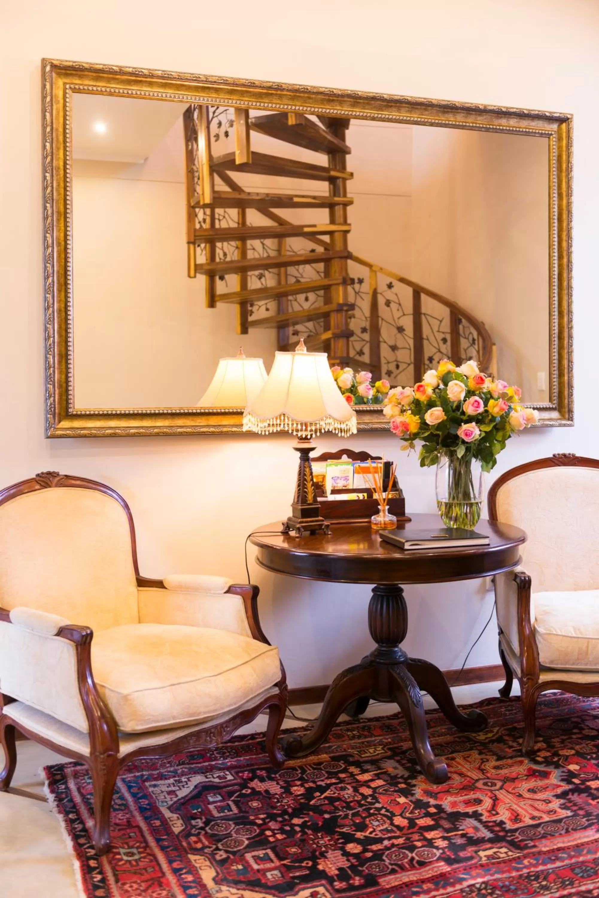 Decorative detail in Five Burnham Guest House