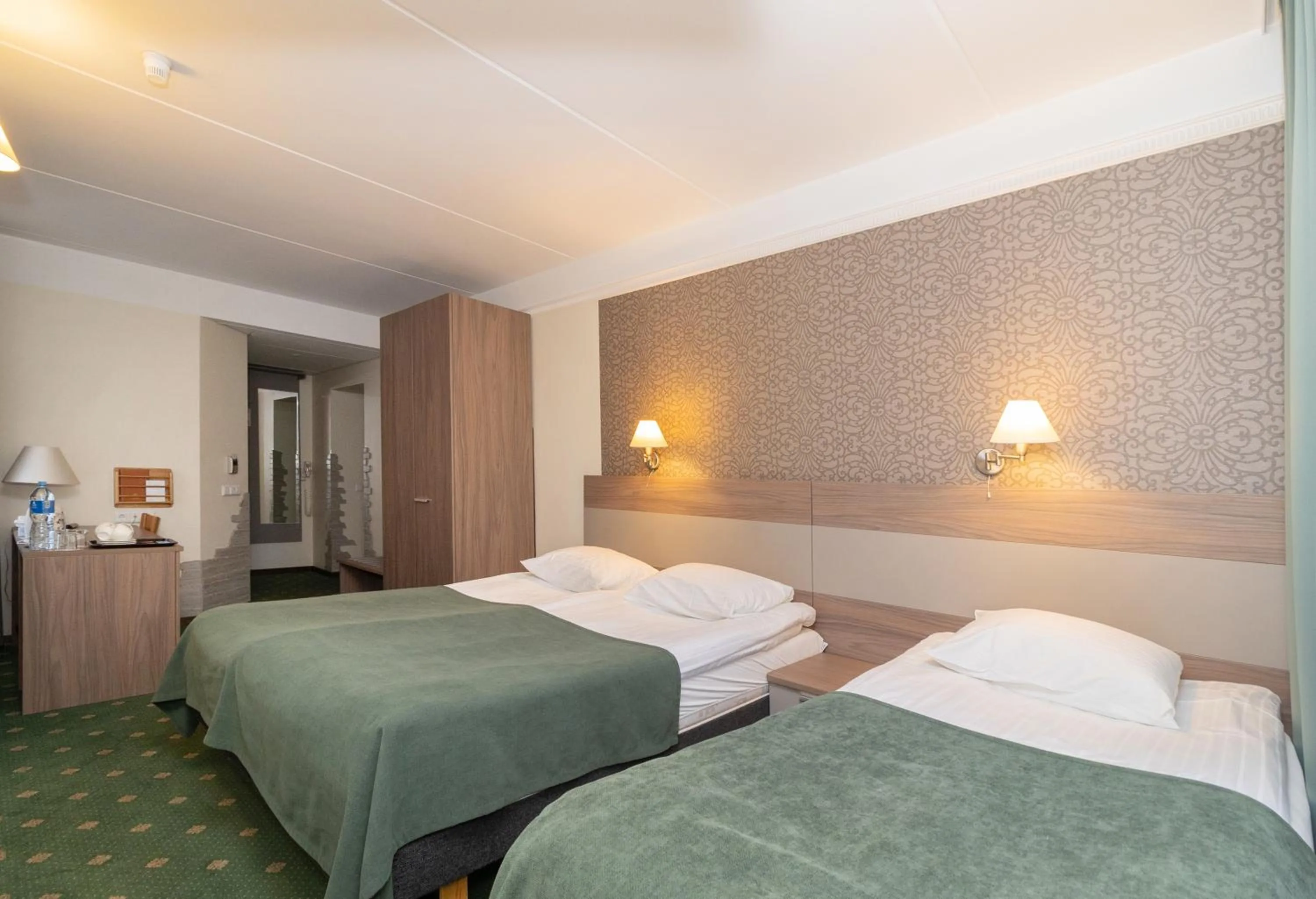 Bed in Hotel St. Barbara