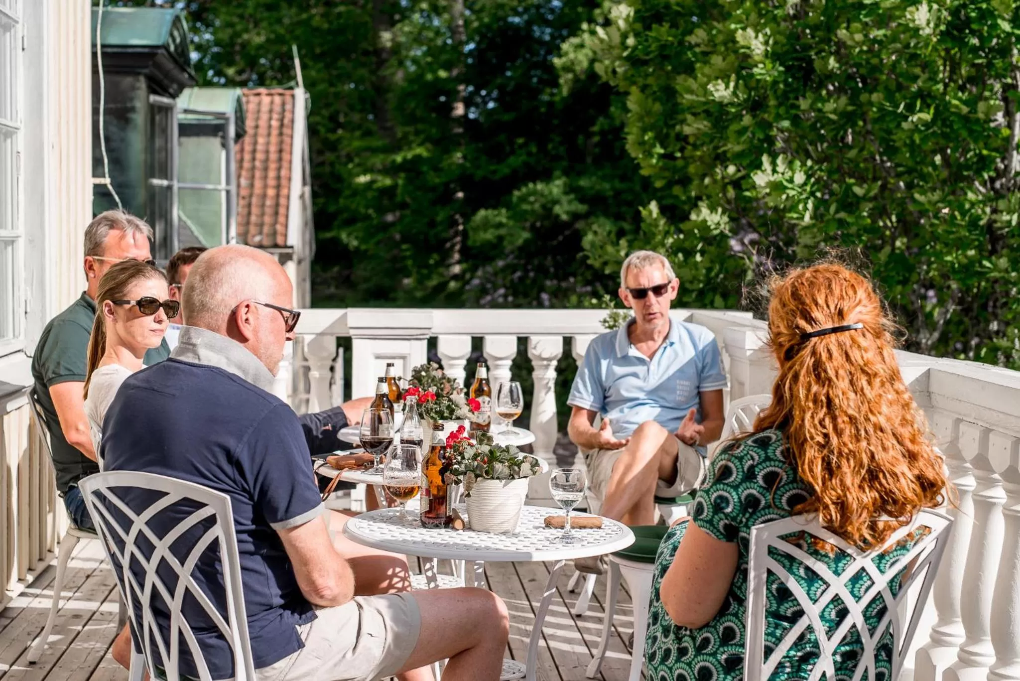 Patio in Munkedals Herrgård