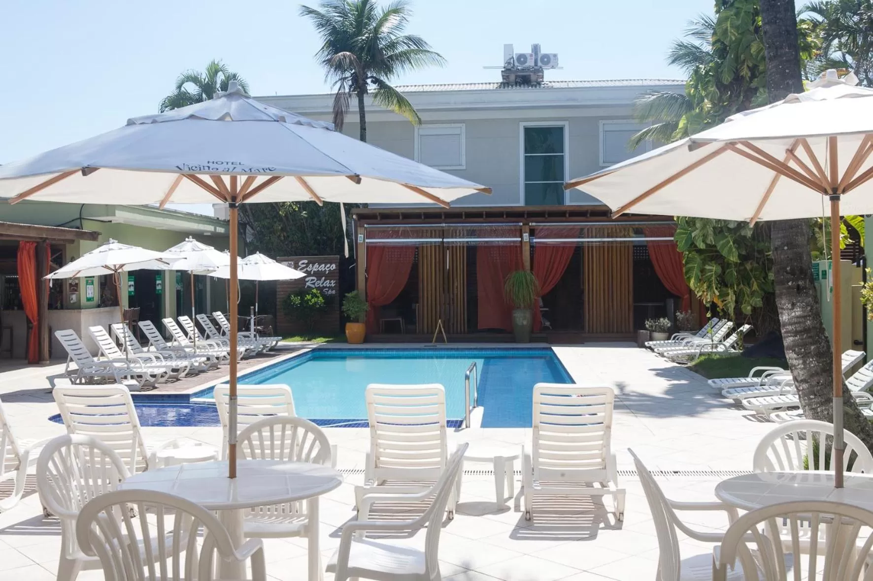 Patio in Hotel Vicino al Mare - Frente mar