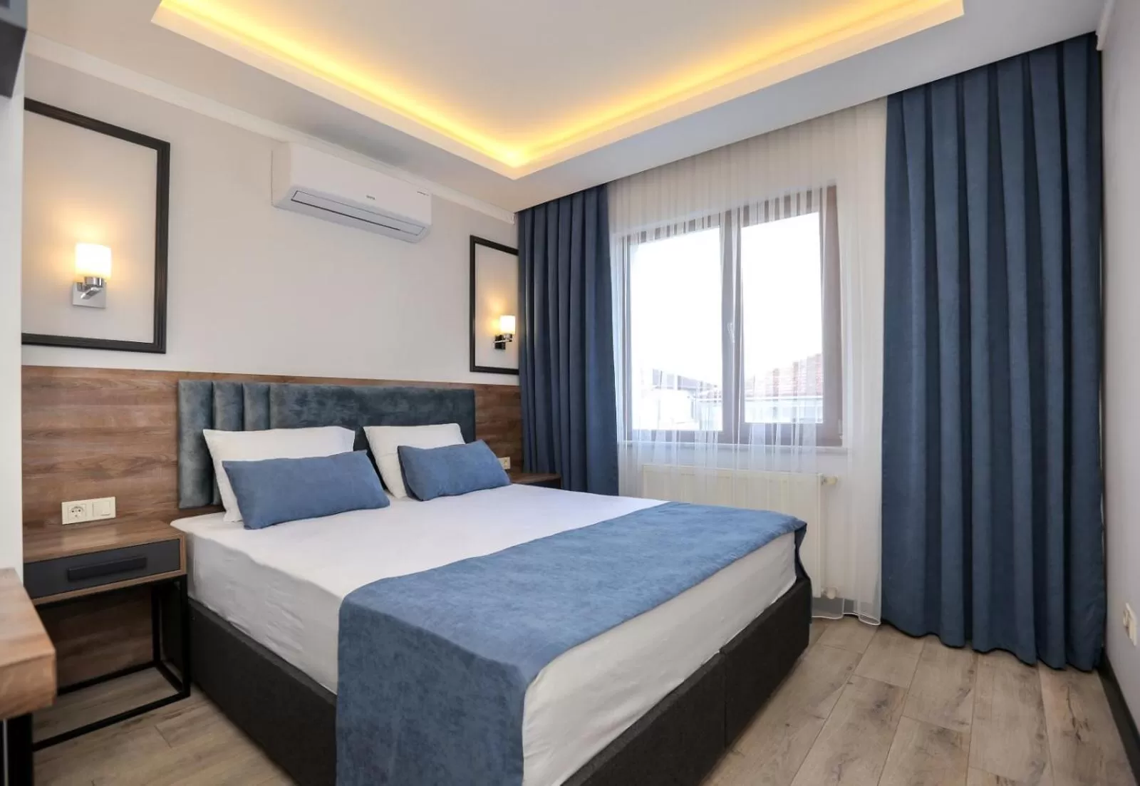 Bed in Yılmaz Suit Apartments