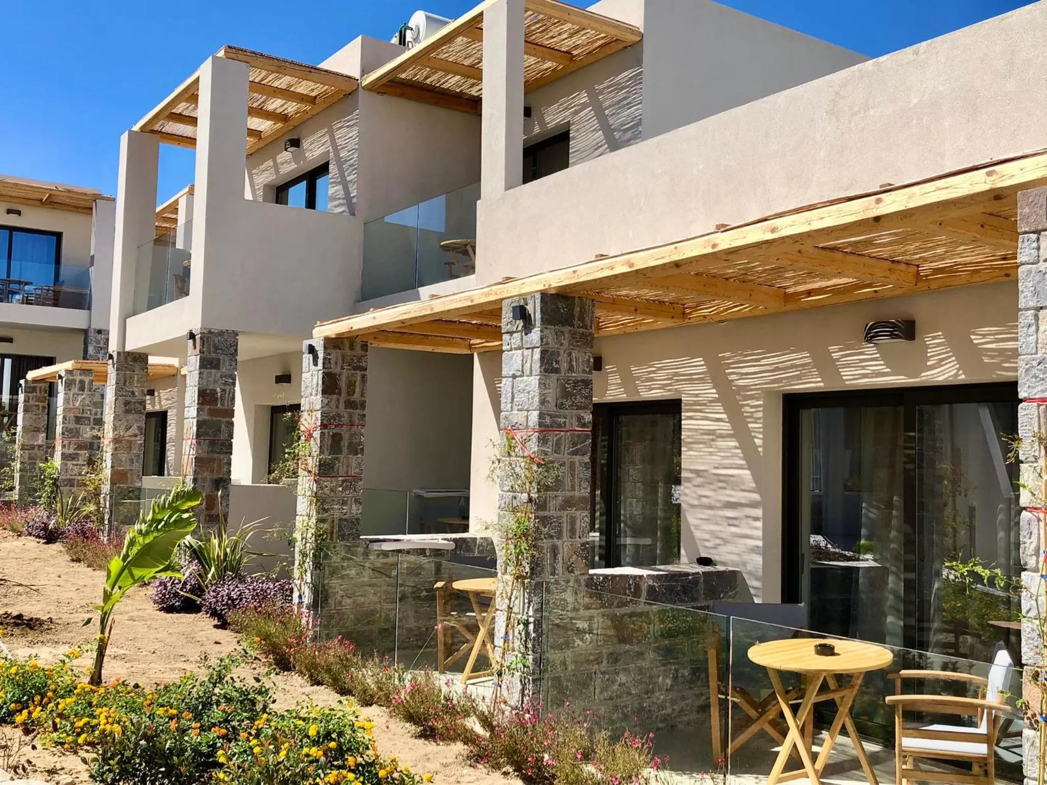 Property building in Helios Beach Hotel & Bungalows