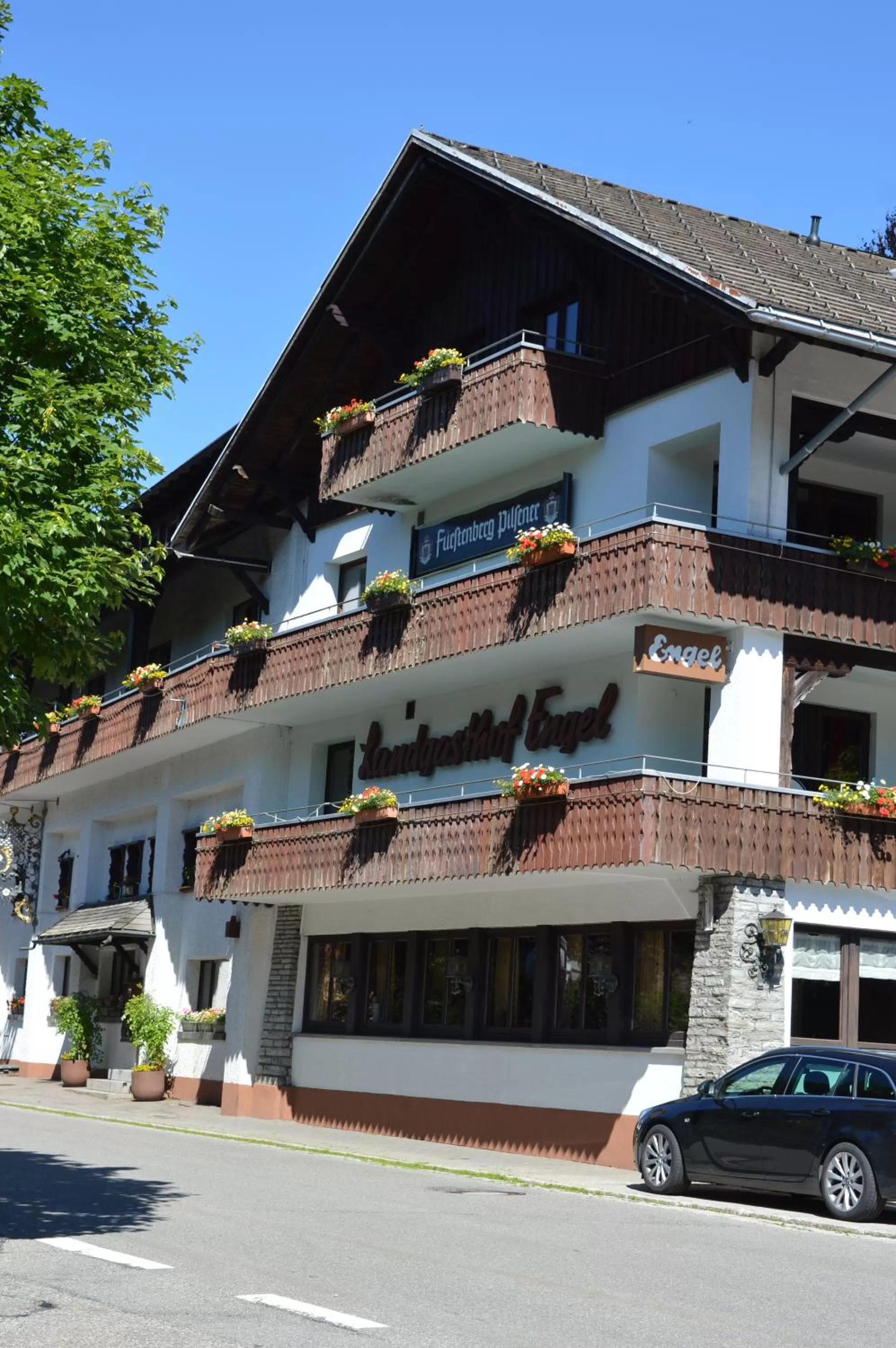 Facade/entrance in Alemannenhof Hotel Engel