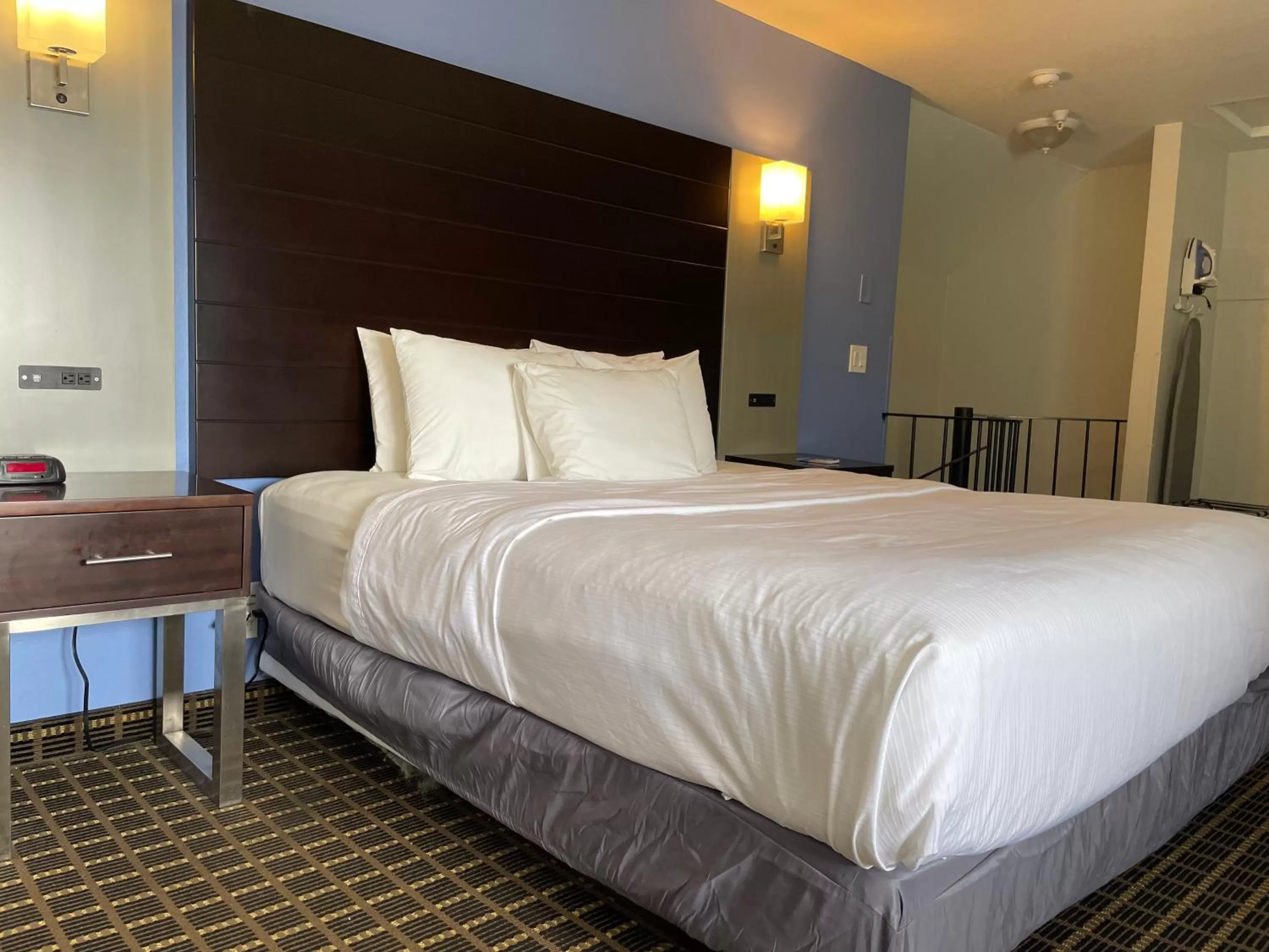 Bed in Hotel Solares