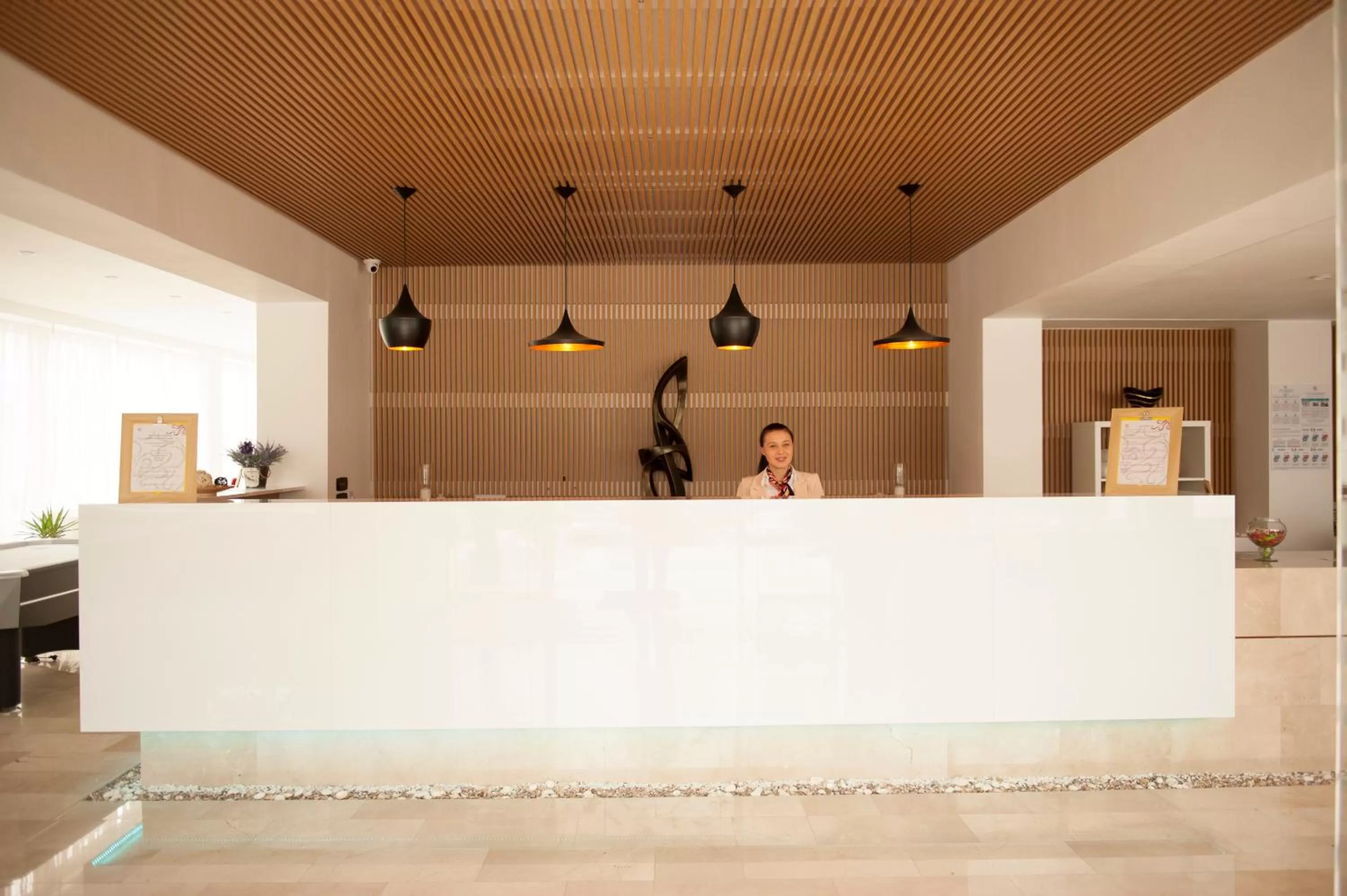 Facade/entrance in Aqvatonic Hotel - Steaua de Mare