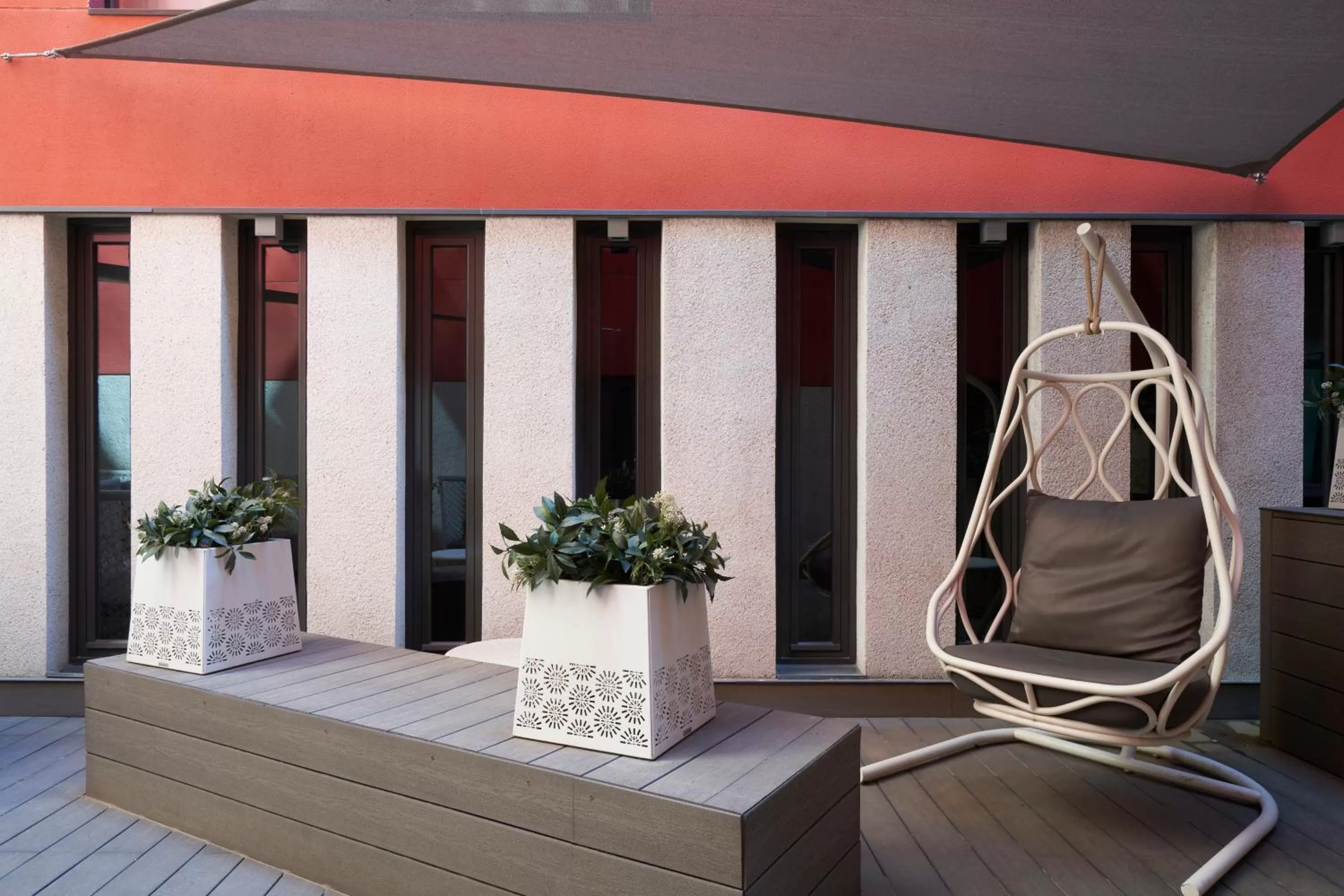 Patio in Catalonia Eixample 1864