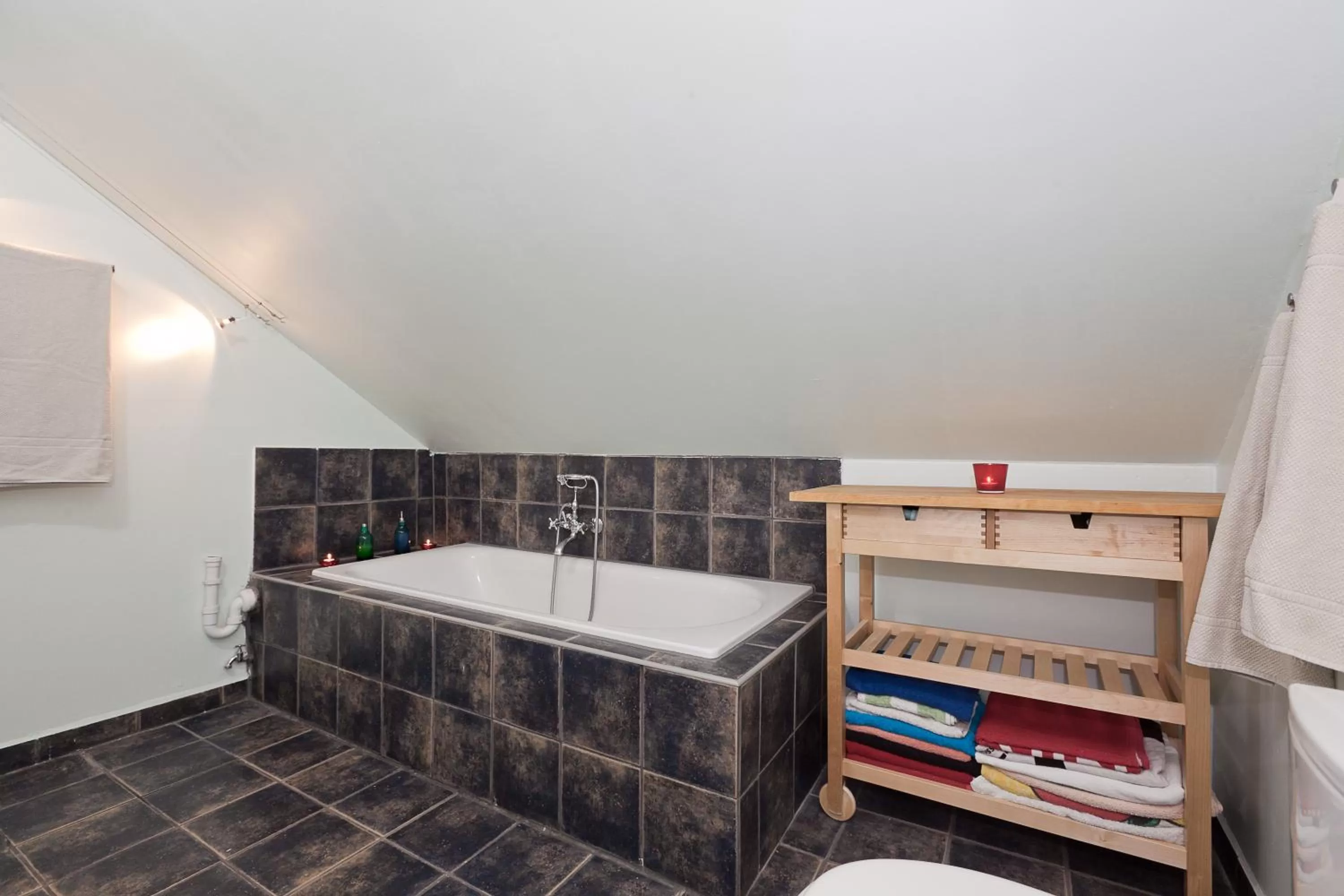 Toilet, Bathroom in Blue House B&B