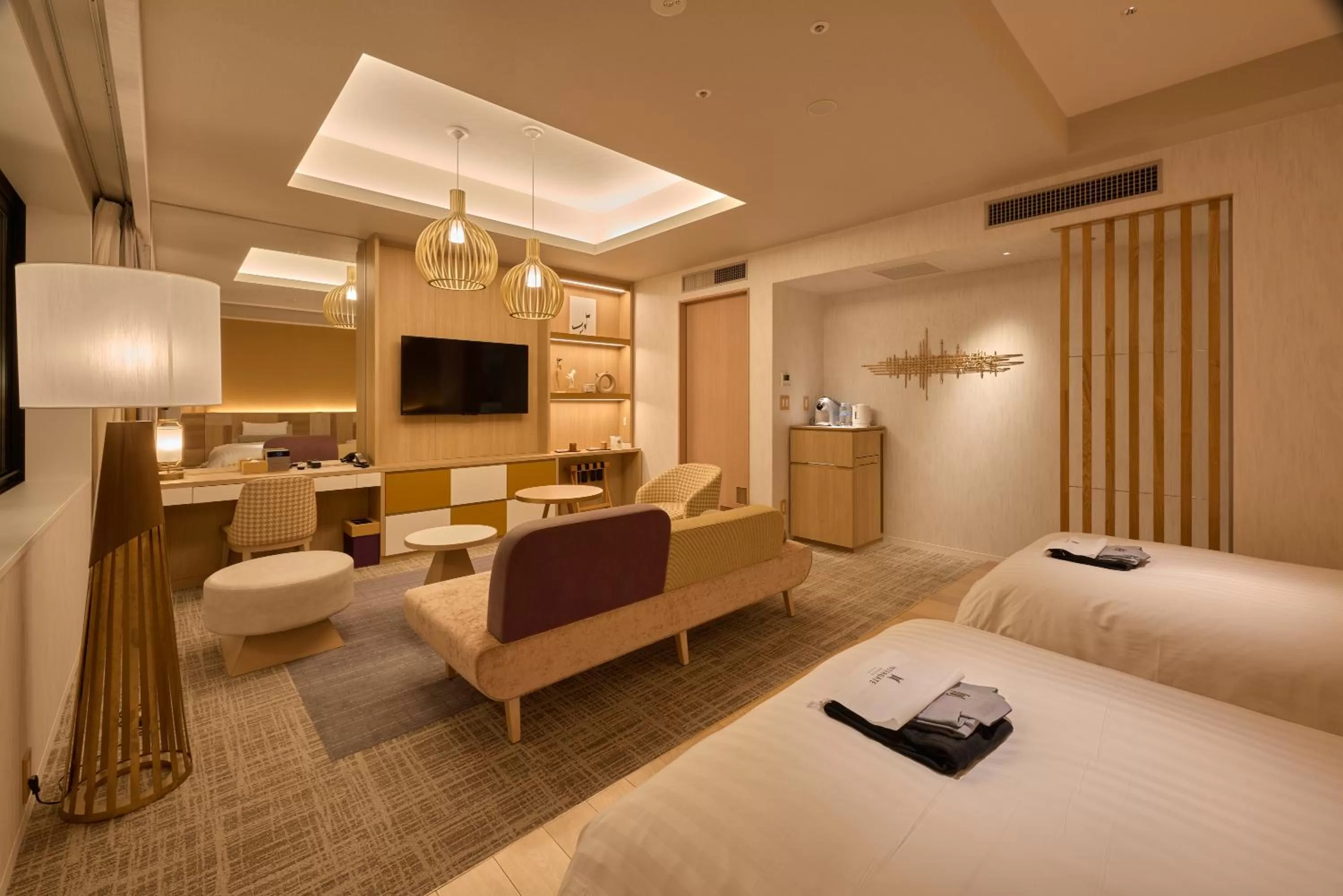 Photo of the whole room, Bed in Hotel Intergate Kanazawa