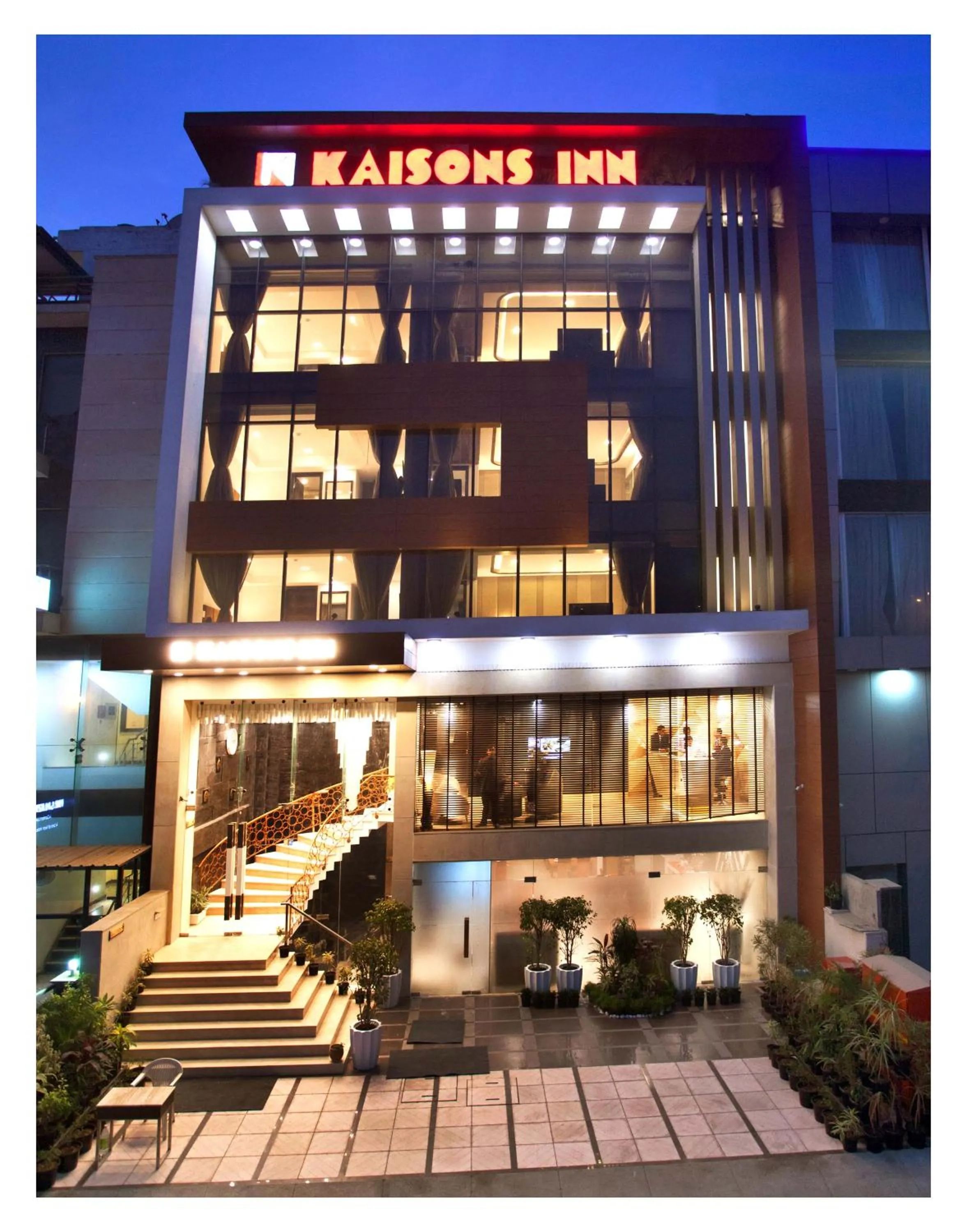 Facade/entrance in Kaisons Inn (Near Apollo Hospital)