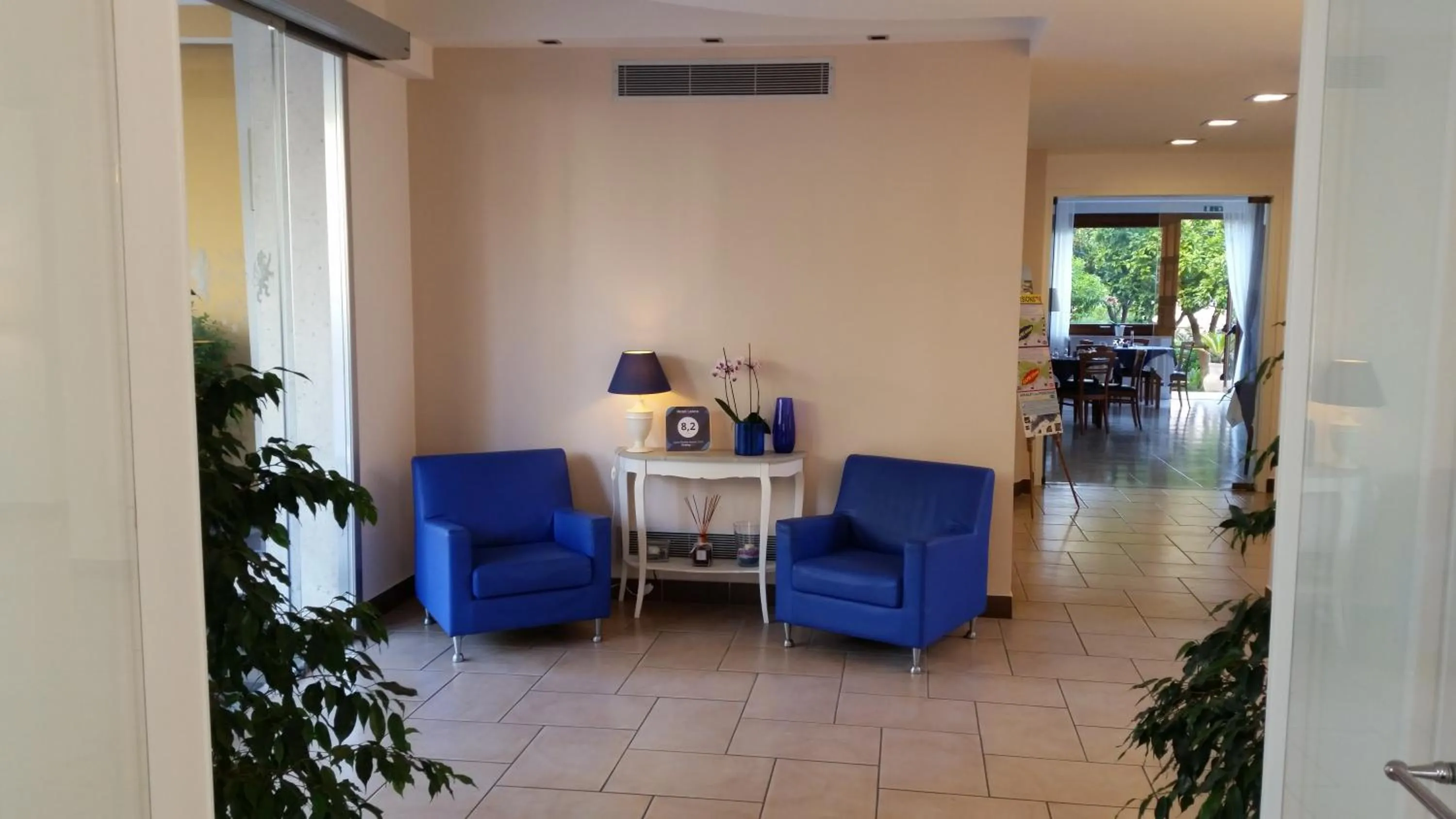 Lobby or reception in Hotel Leone