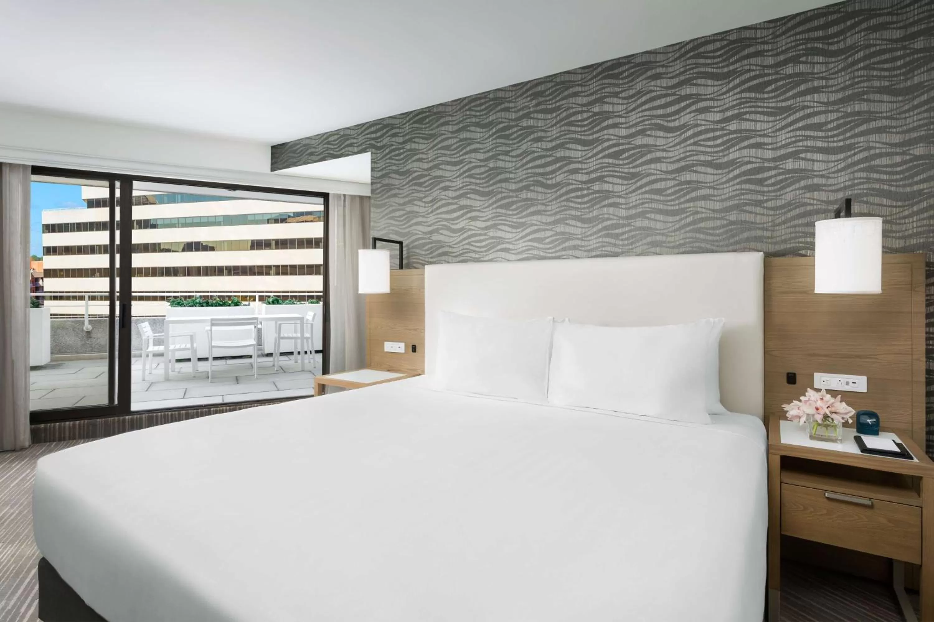 Photo of the whole room, Bed in Hyatt Regency Bethesda near Washington D.C.