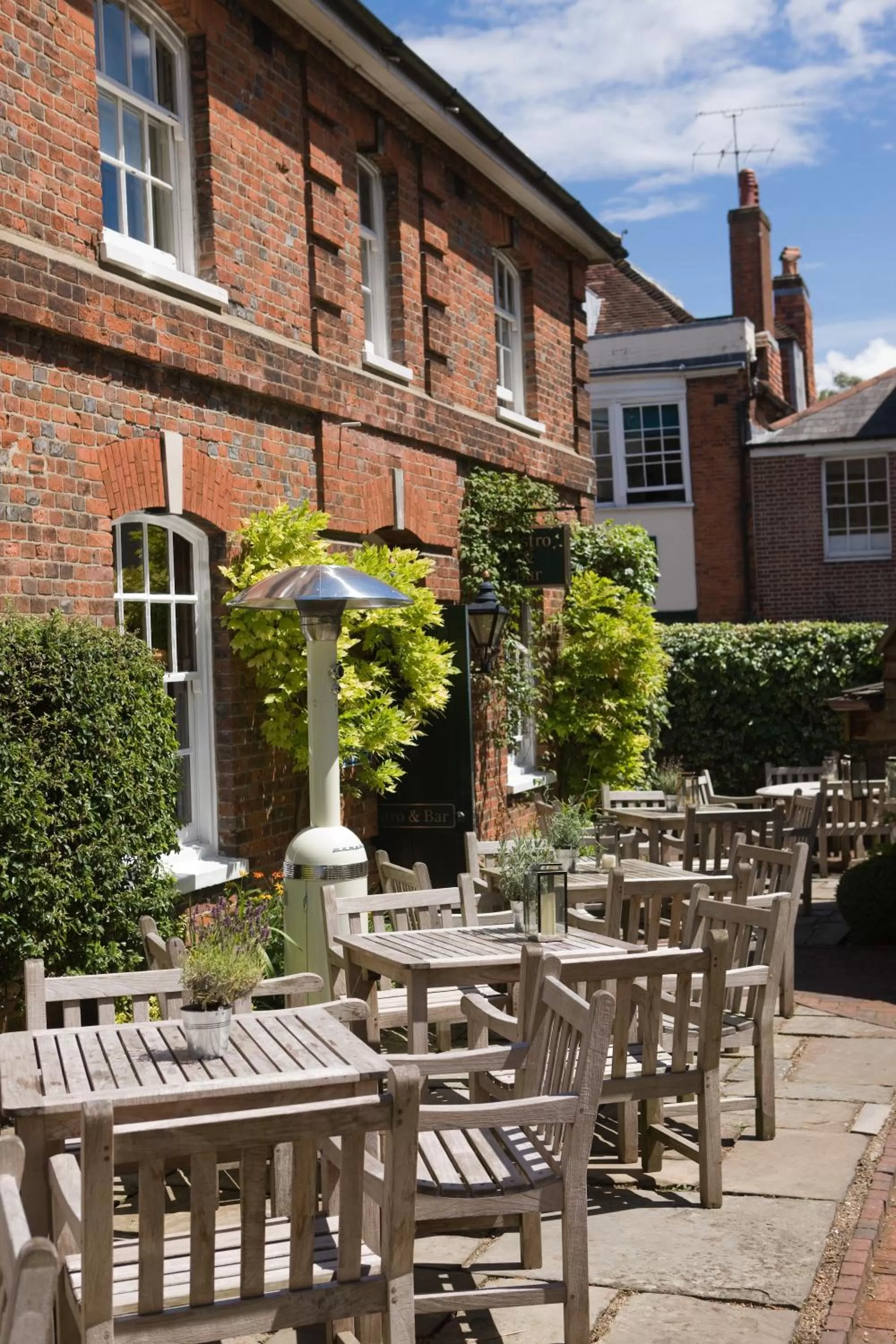 Patio in Hotel du Vin Winchester