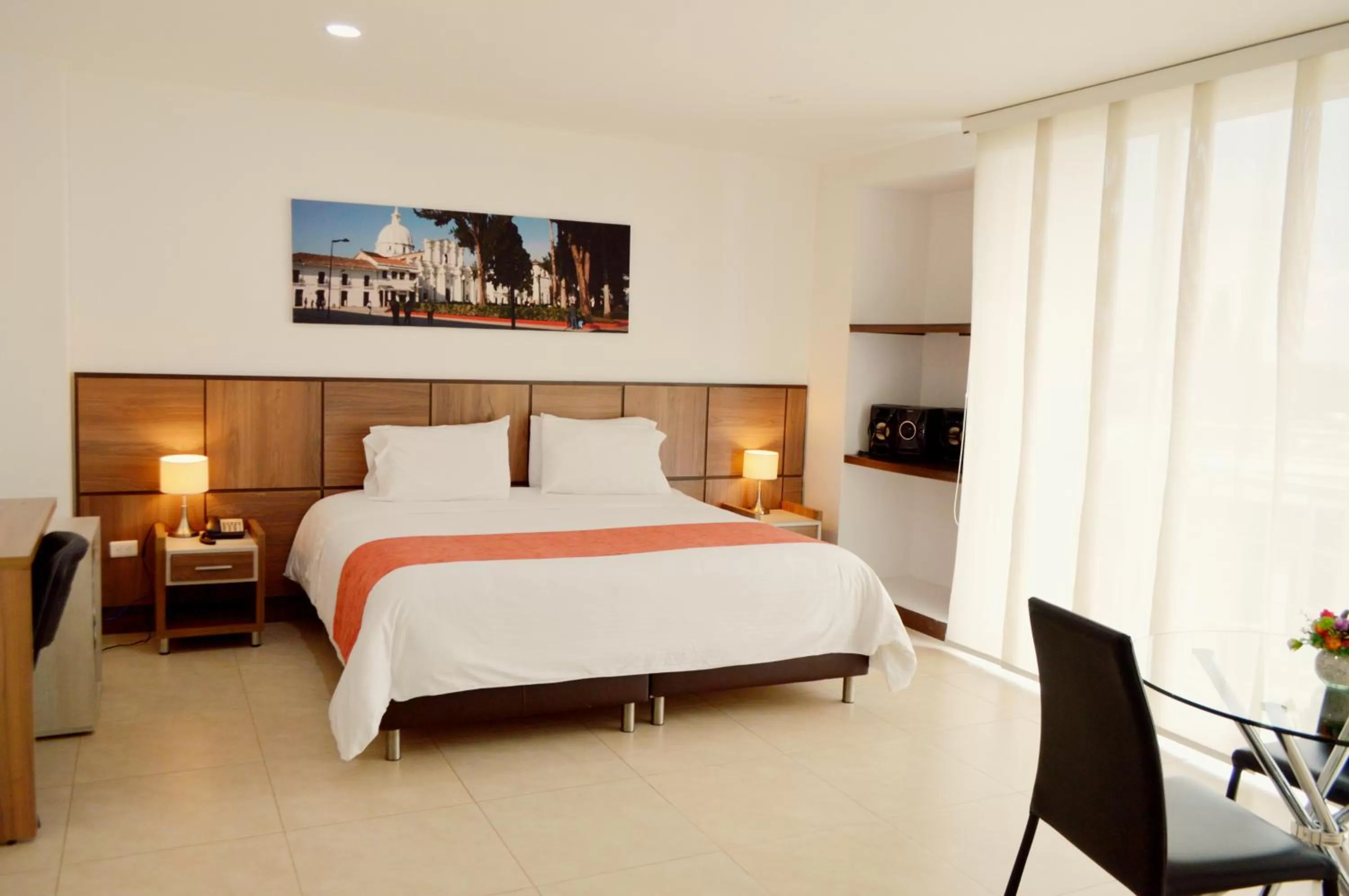 Bed in Hotel San Martin Popayan