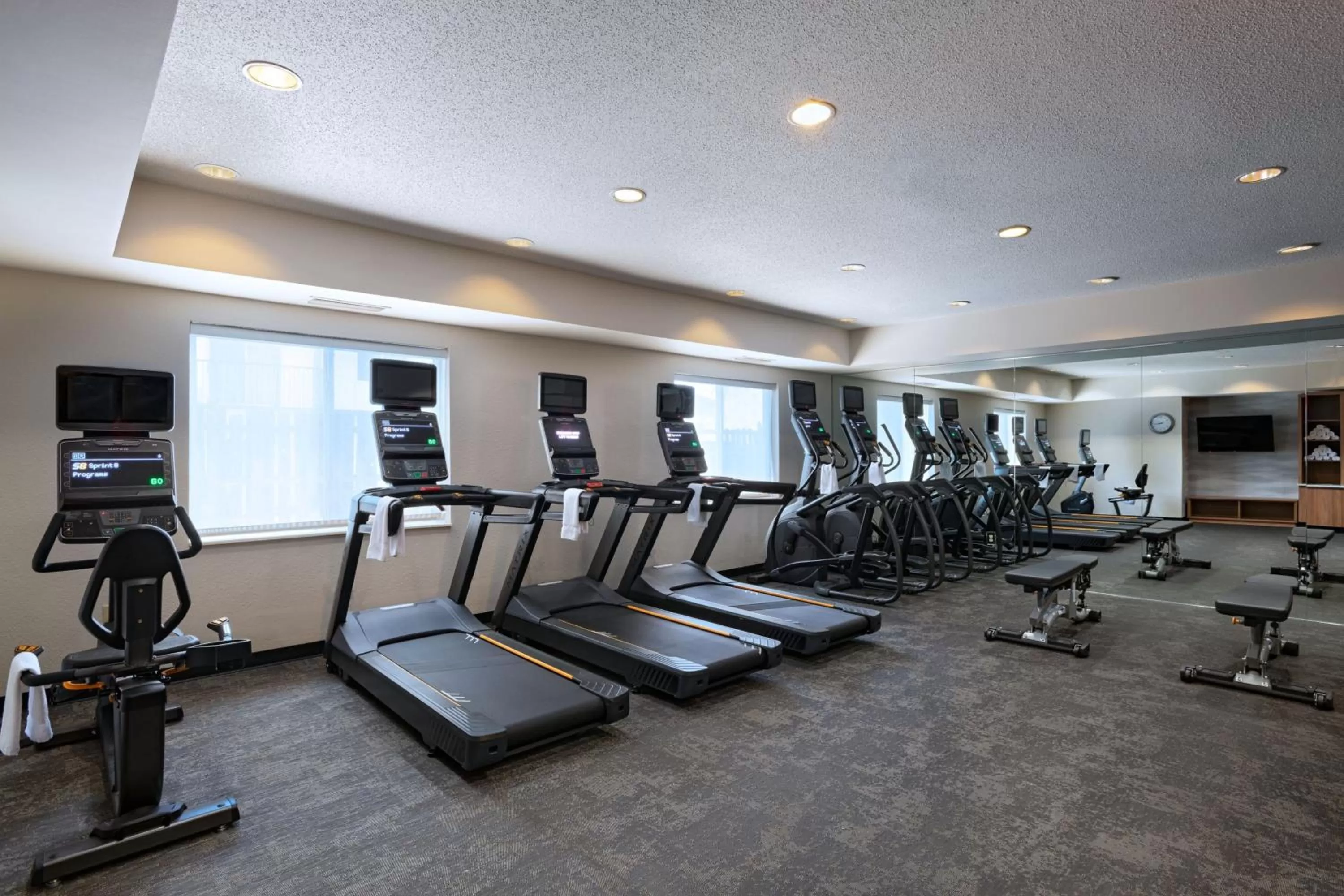 Fitness centre/facilities in Fairfield Inn & Suites Kansas City Airport