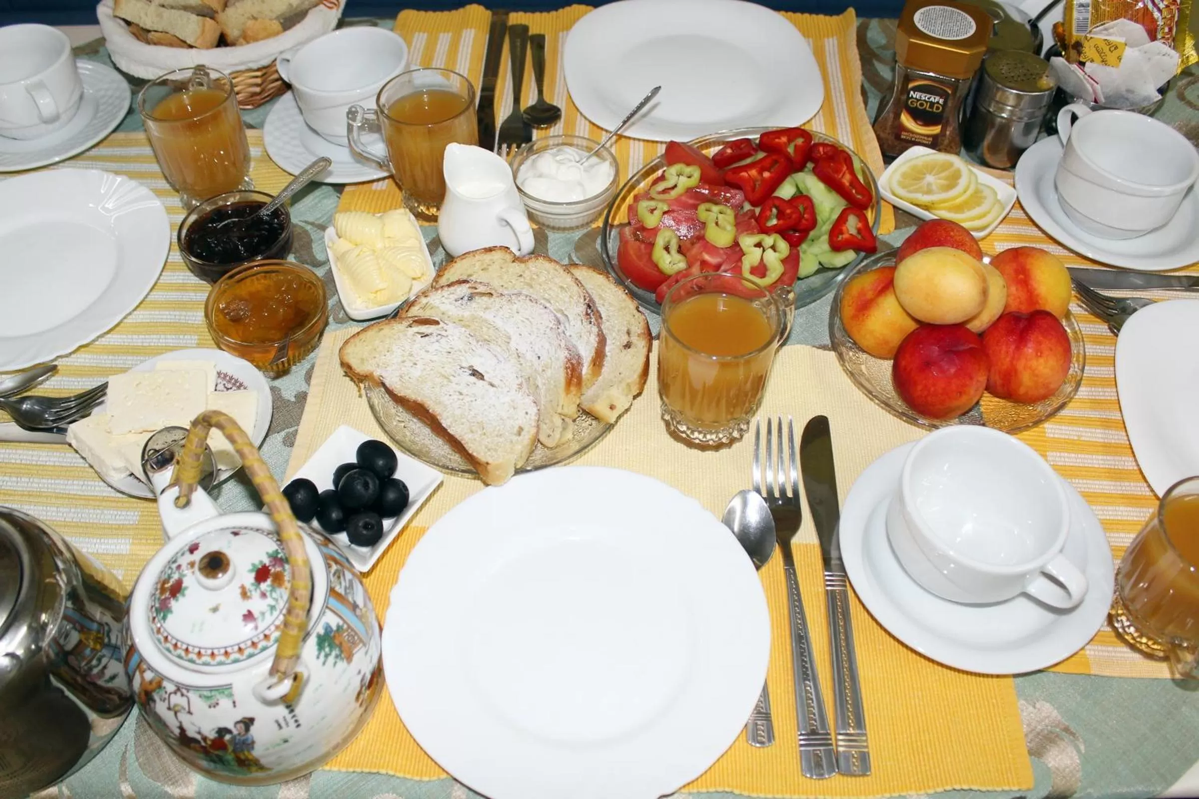 Food close-up in Hotel Elegant Garden