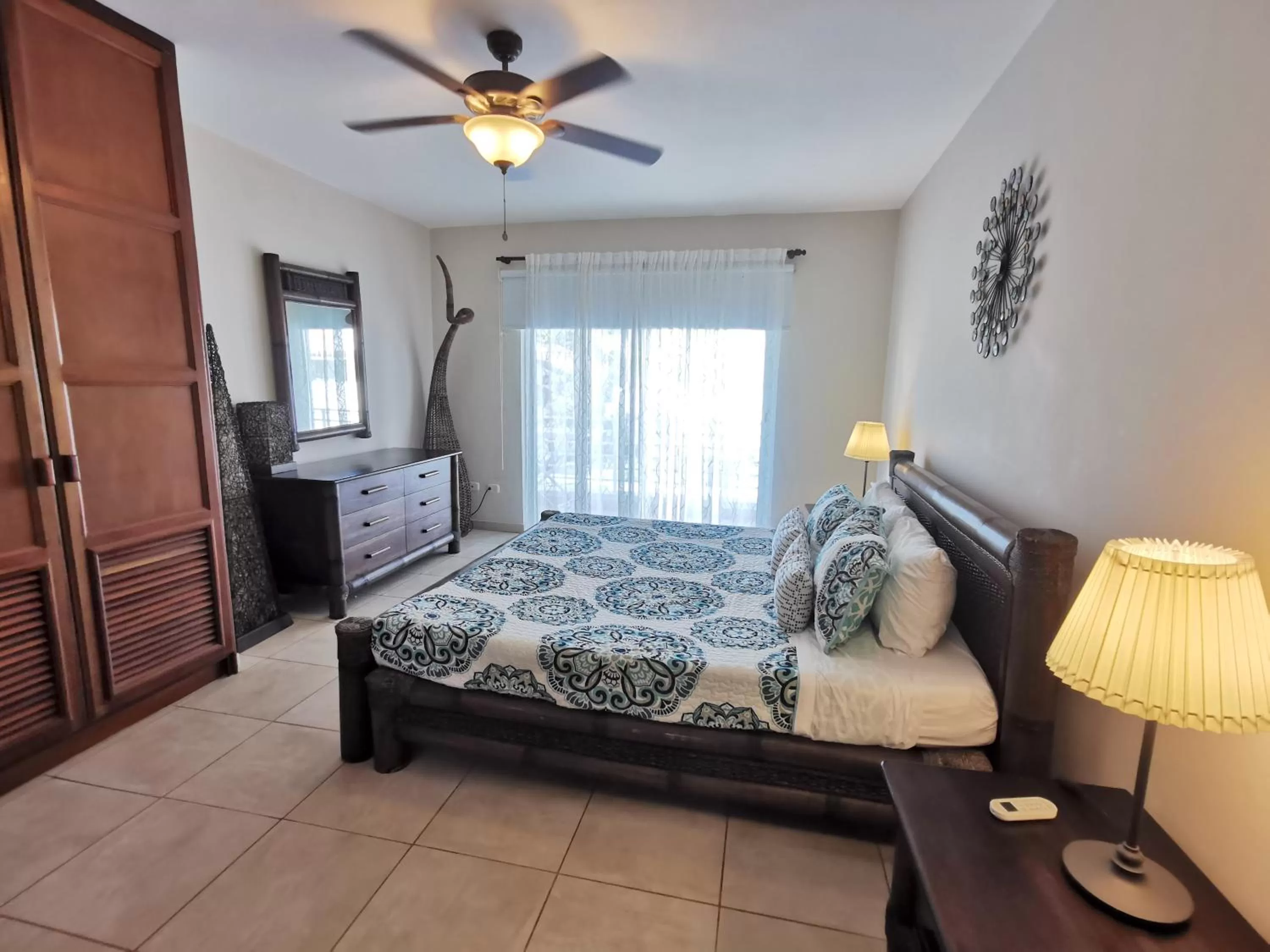 Bedroom, Bed in TROPICAL VILLAGE playa LOS CORALES