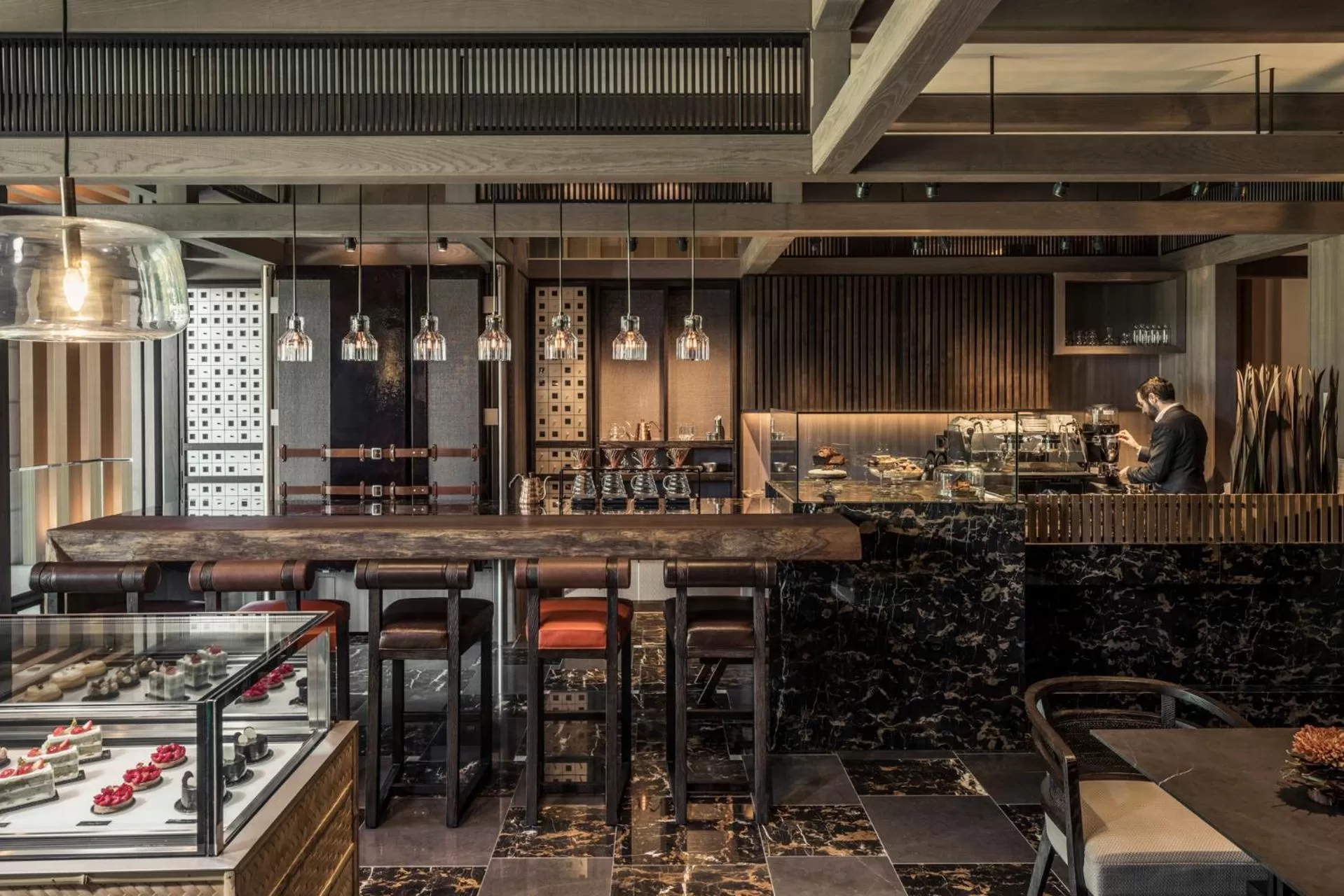 Lounge or bar in Four Seasons Hotel Kyoto